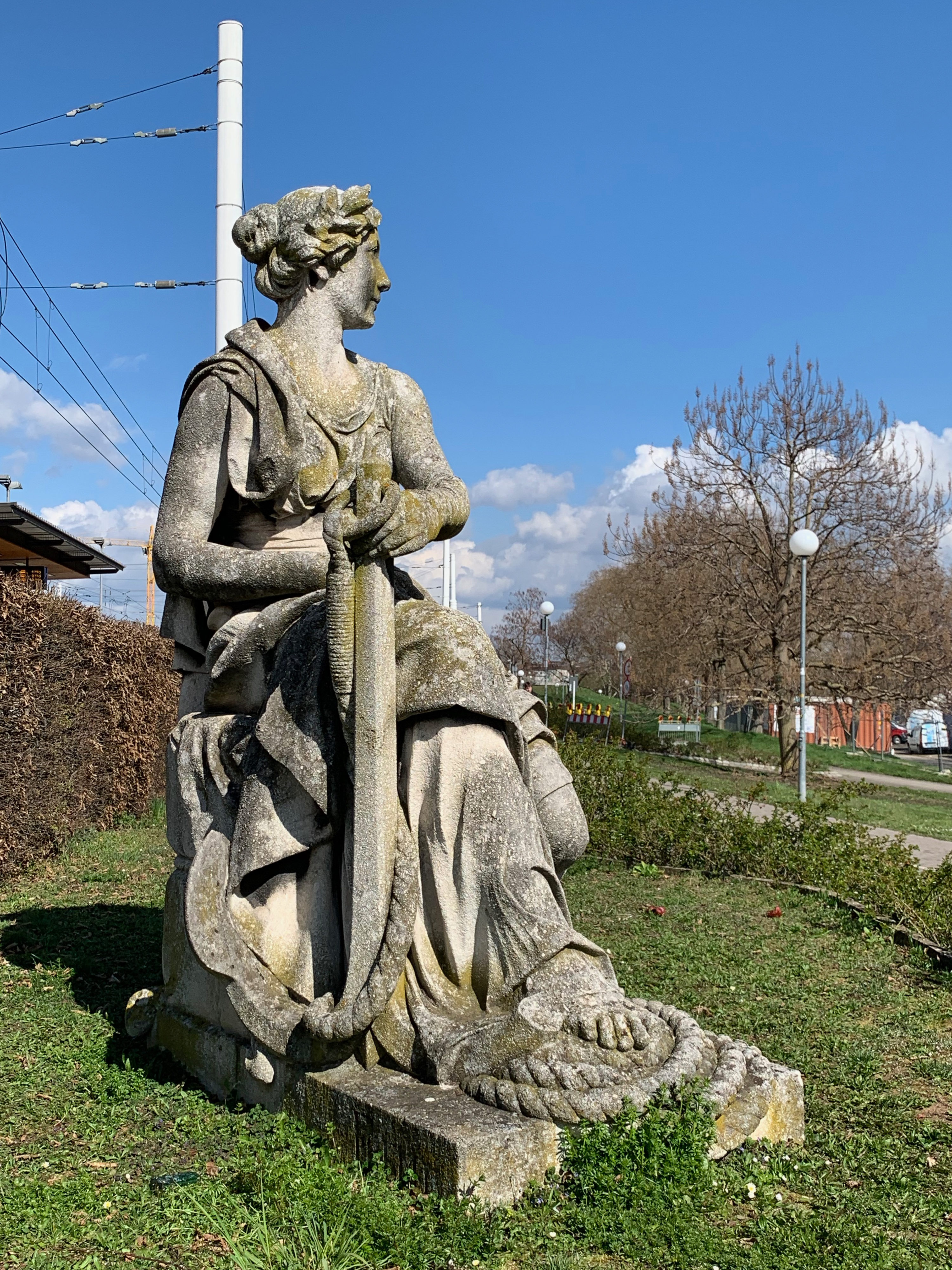 König-Karls-Brücke und die Figur des 