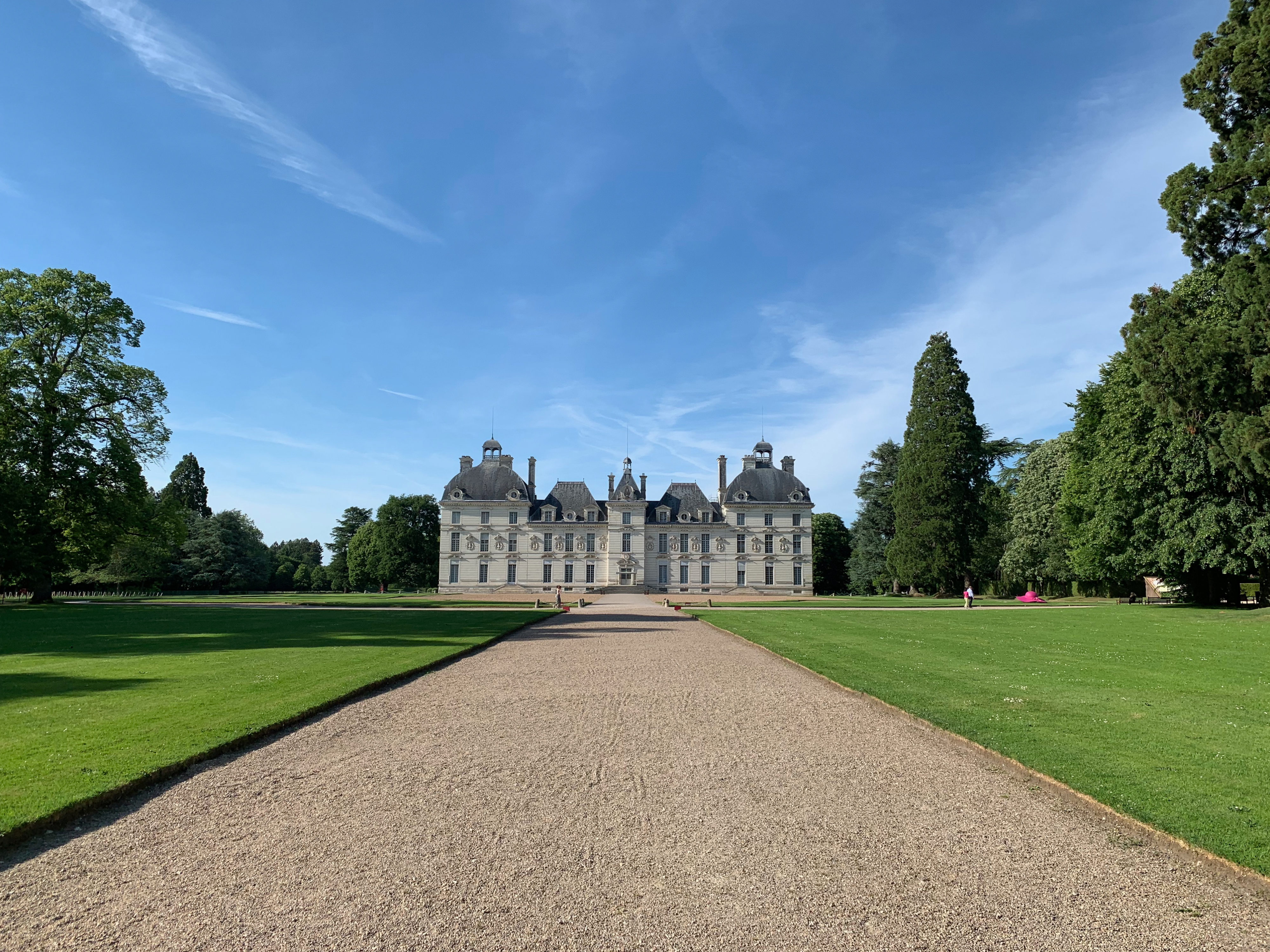 Château de Cheverny – ein Prachtbau mit langer Parkachse