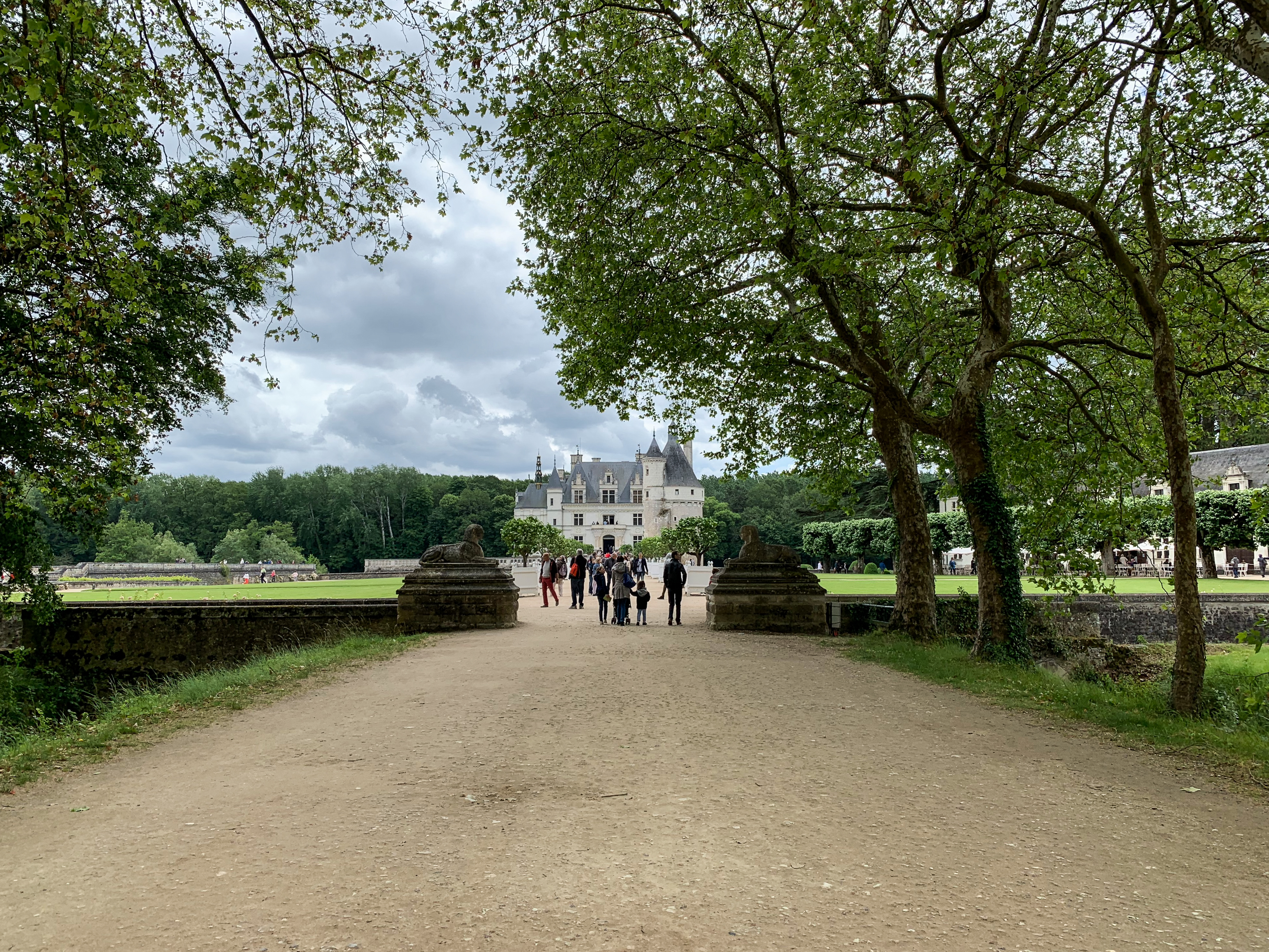 Chenonceau, das nach Versailles bietest Schloss