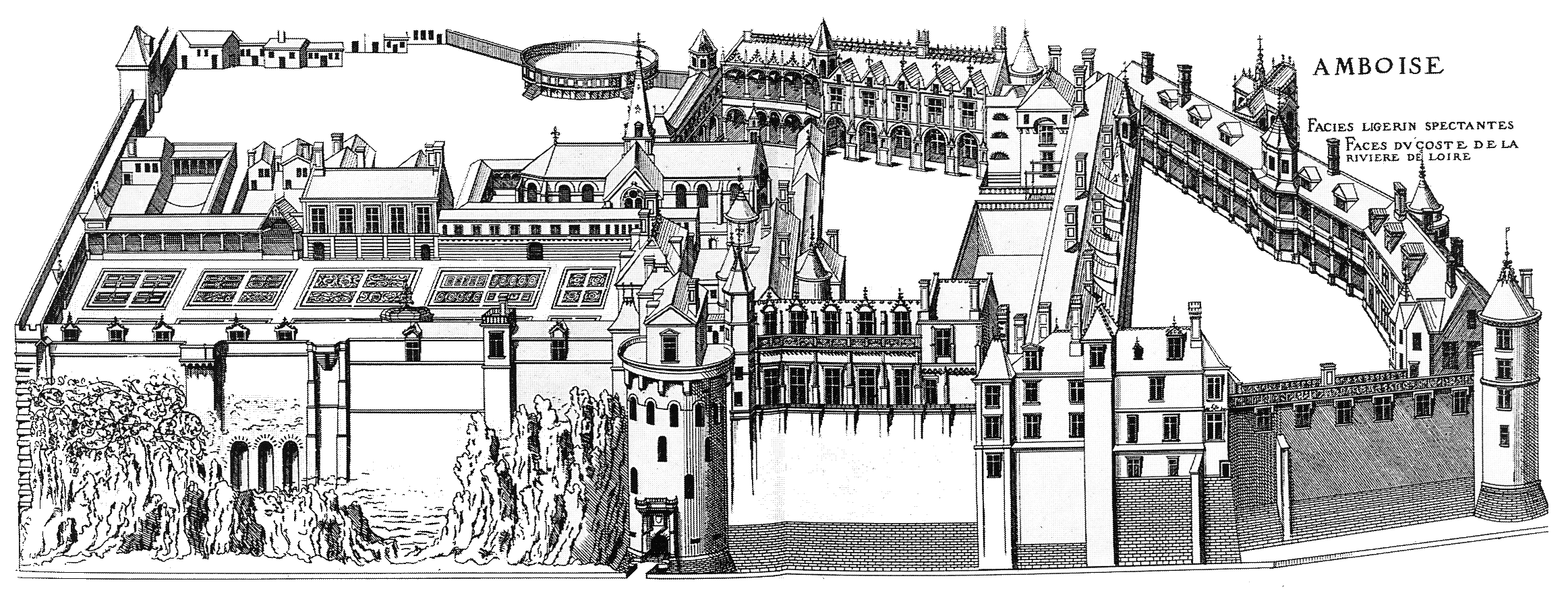 Schloss Amboise von du Cerceau 1576