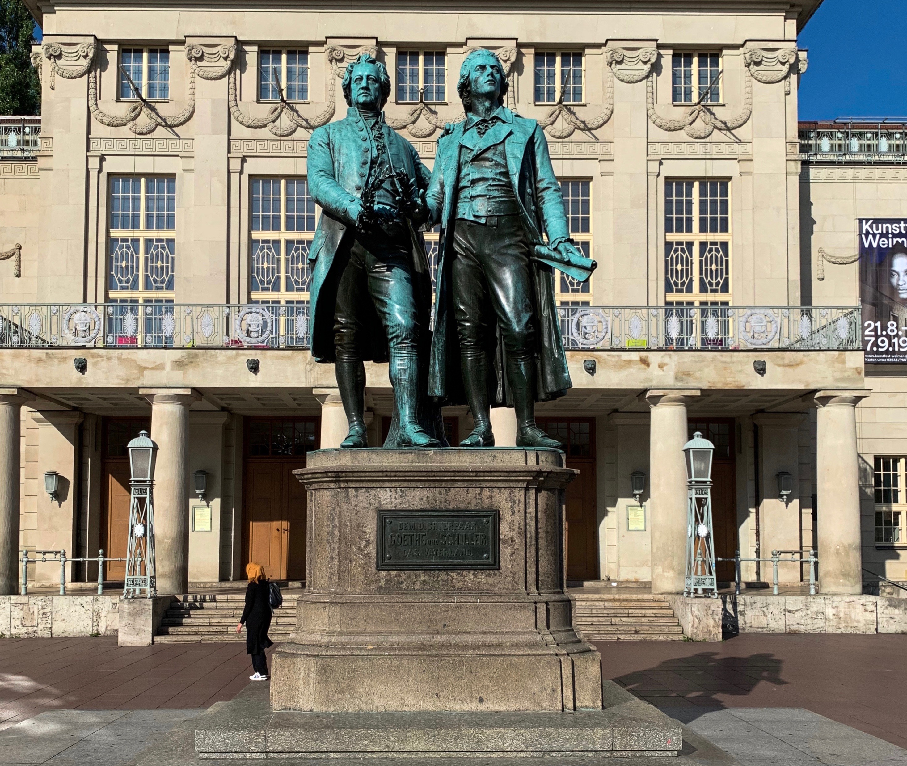 Rietschel Goethe-Schiller-Denkmal Weimar