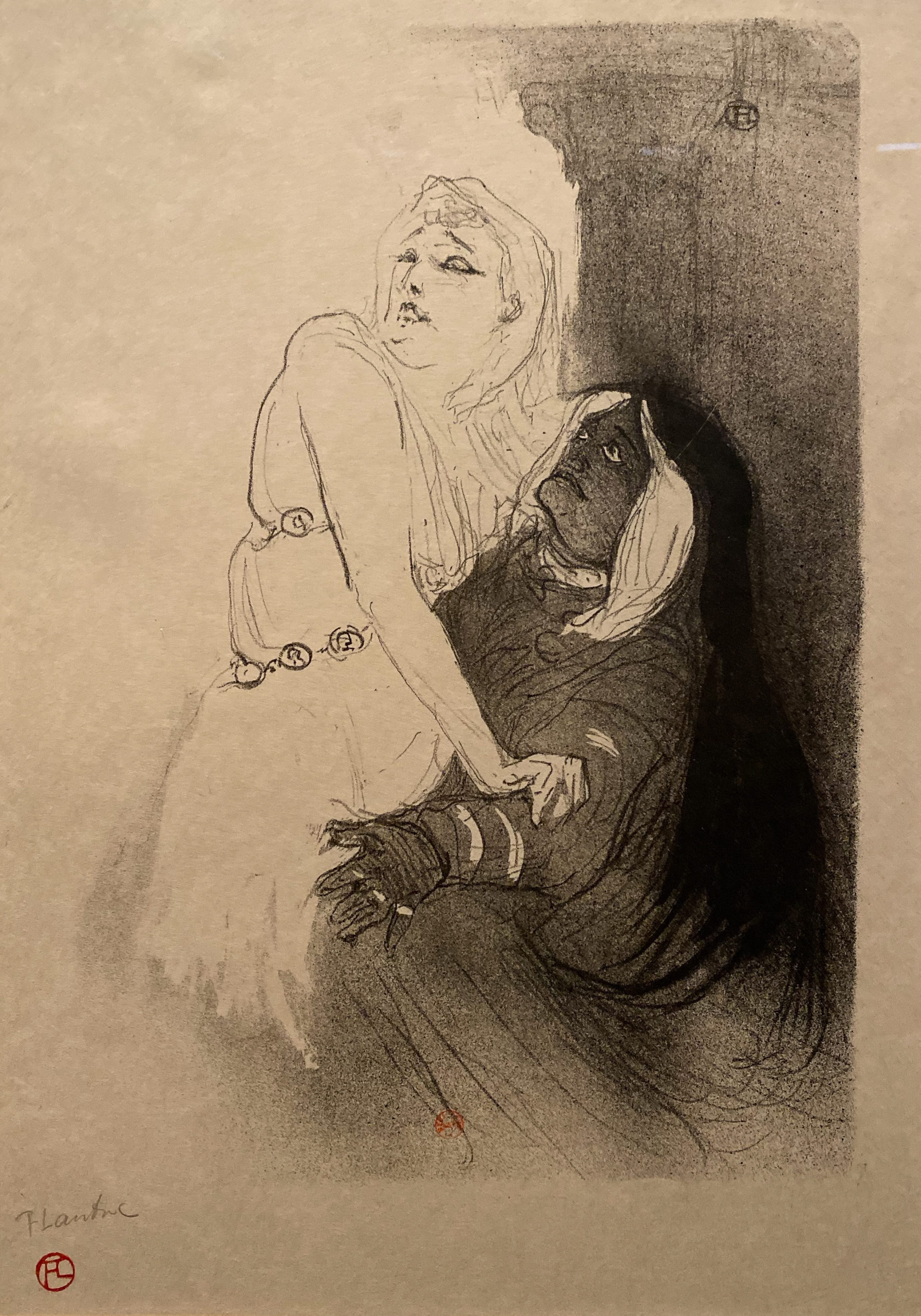 Toulouse-Lautrec im Grand Palais 2019/20 Sarah Bernhardt