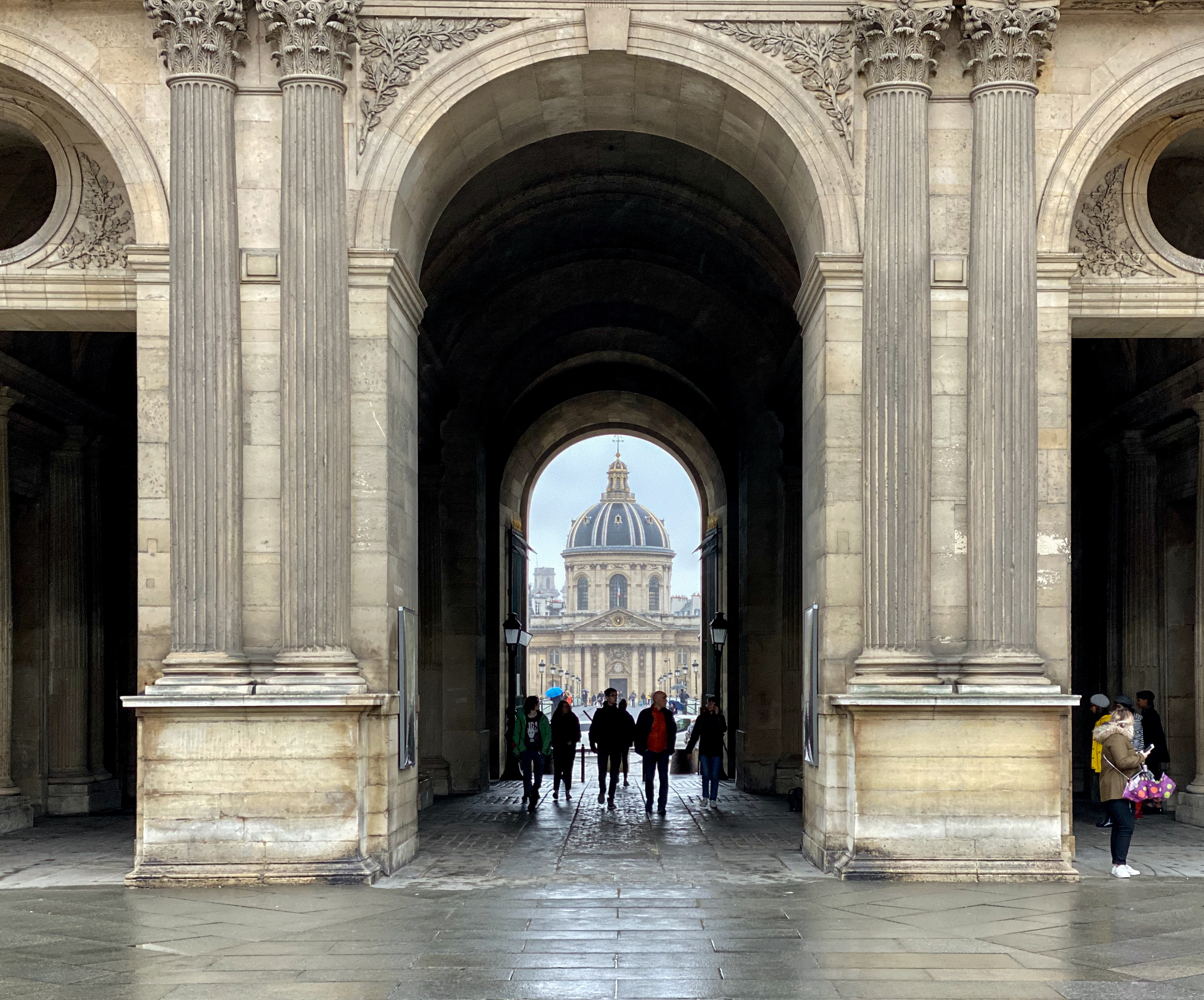 Paris im Dauerregen 2019 – Porte des Arts