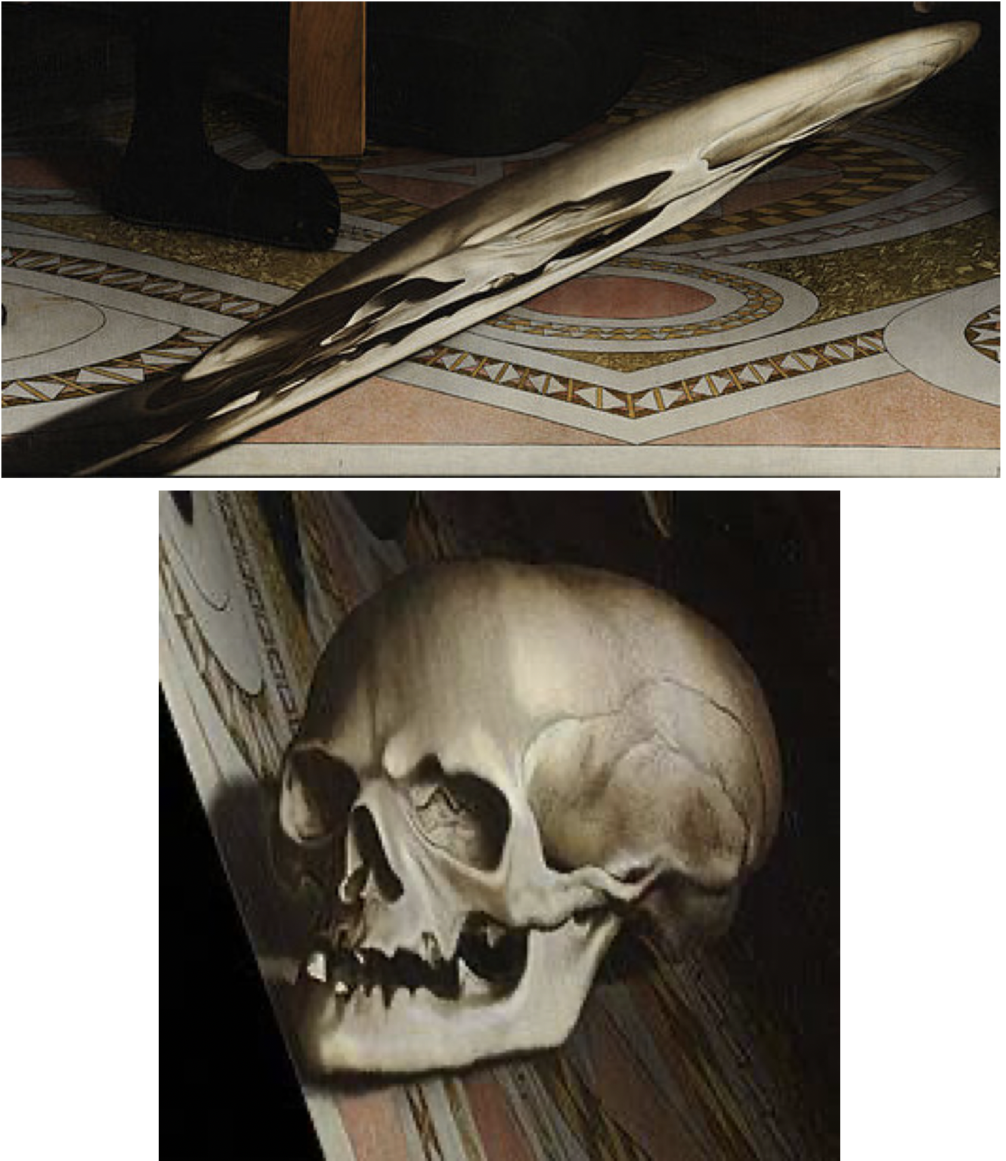 Hans Holbein d.J., Die Gesandten und der Totenkopf
