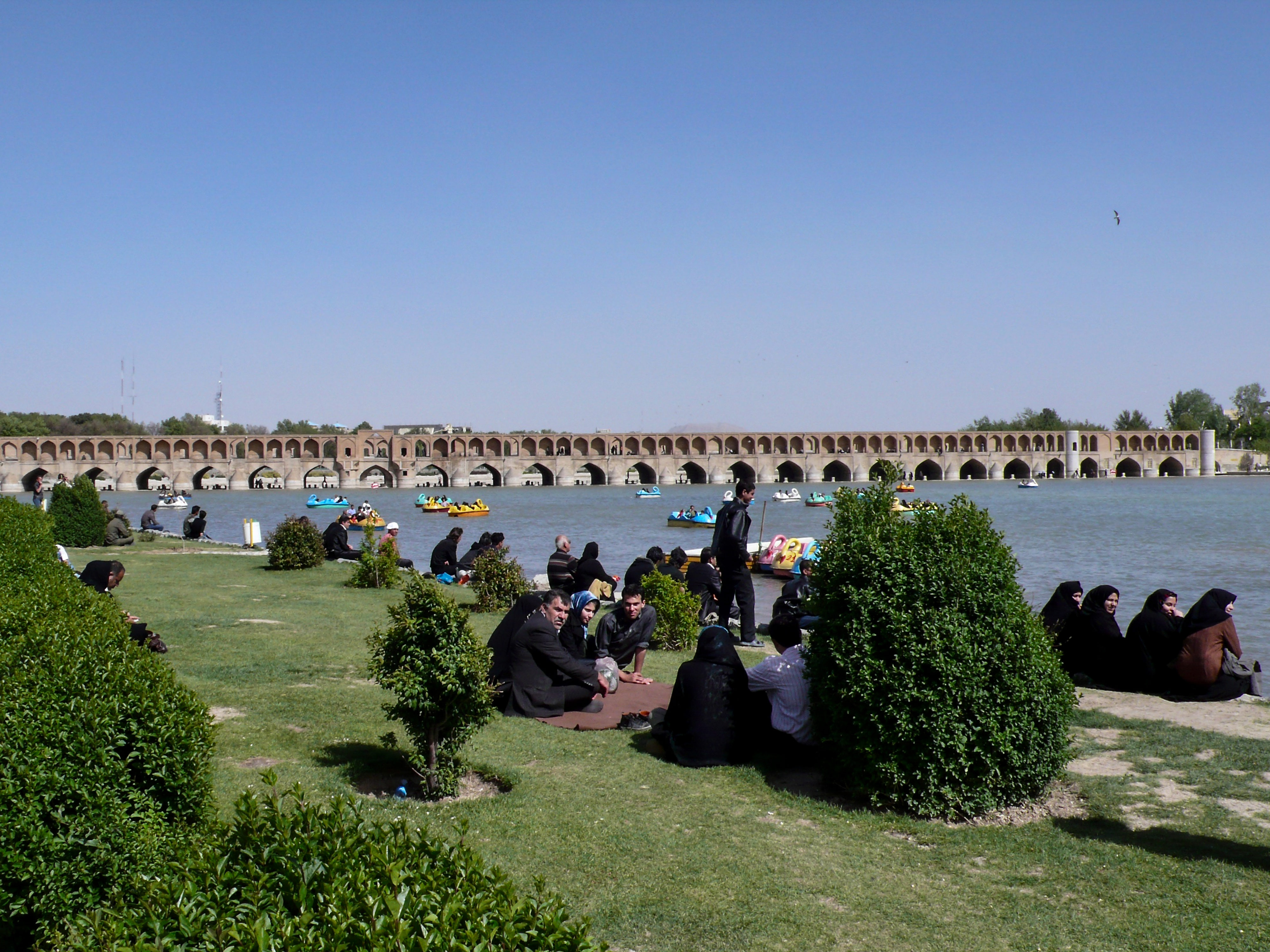 Iranische Kulturstätten in Gefahr? Isfahan Allah Verdi Khan-Brücke