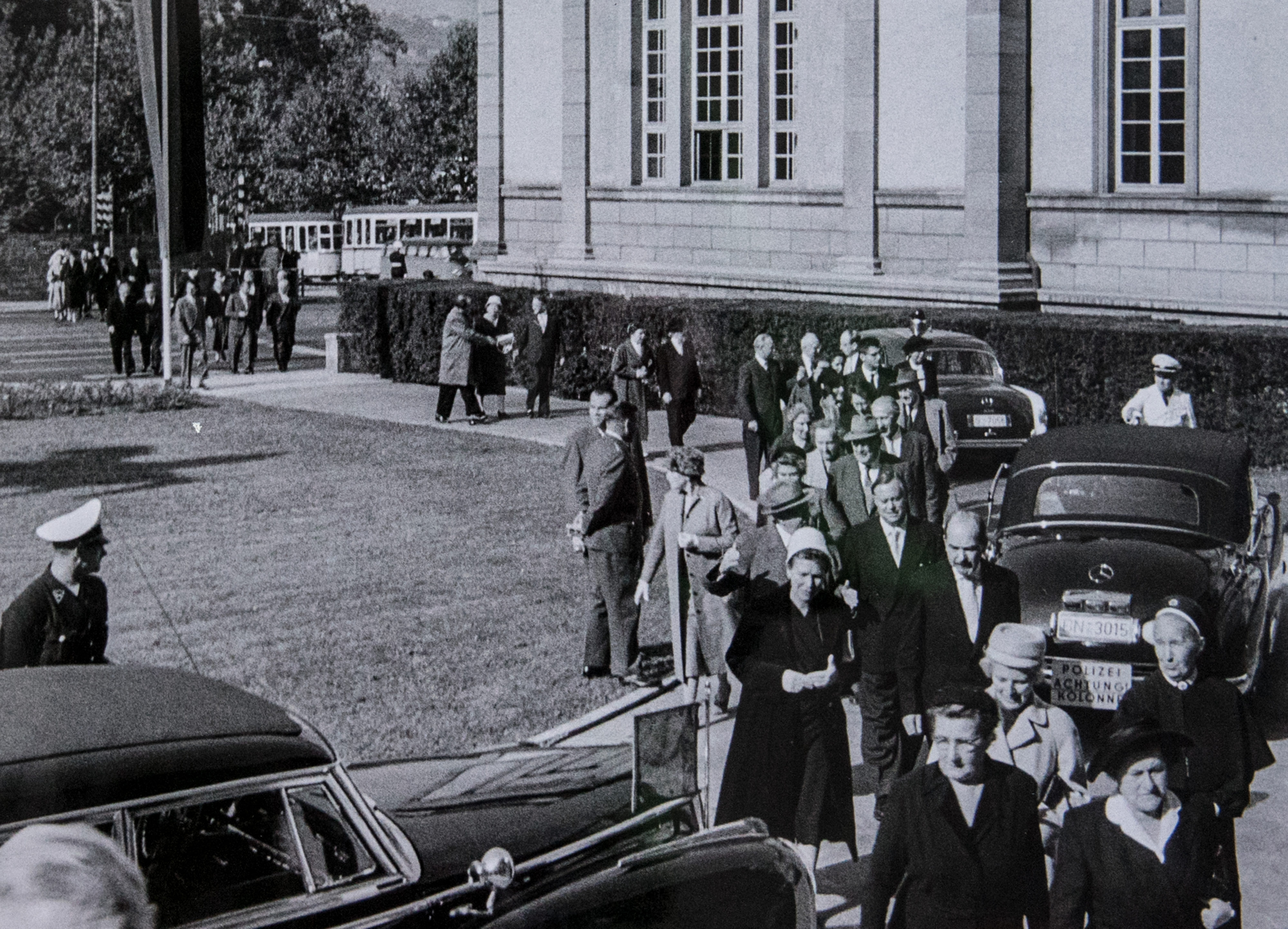 Wiedereröffnung Staatsgalerie am 9.10.1958