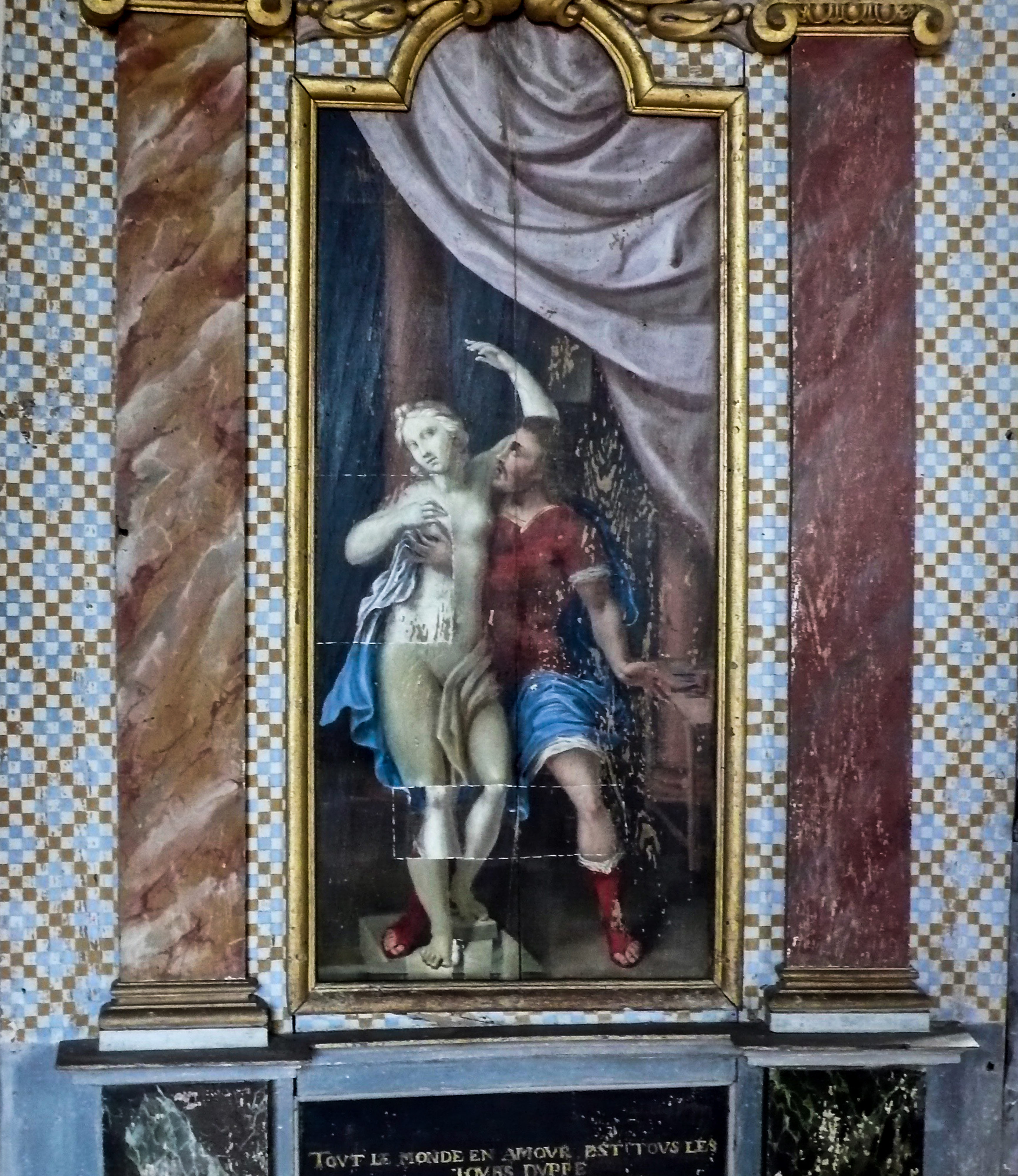Der Künstler und die Liebe zu seinem Werk Umsetzung von Ovid in Malerei
