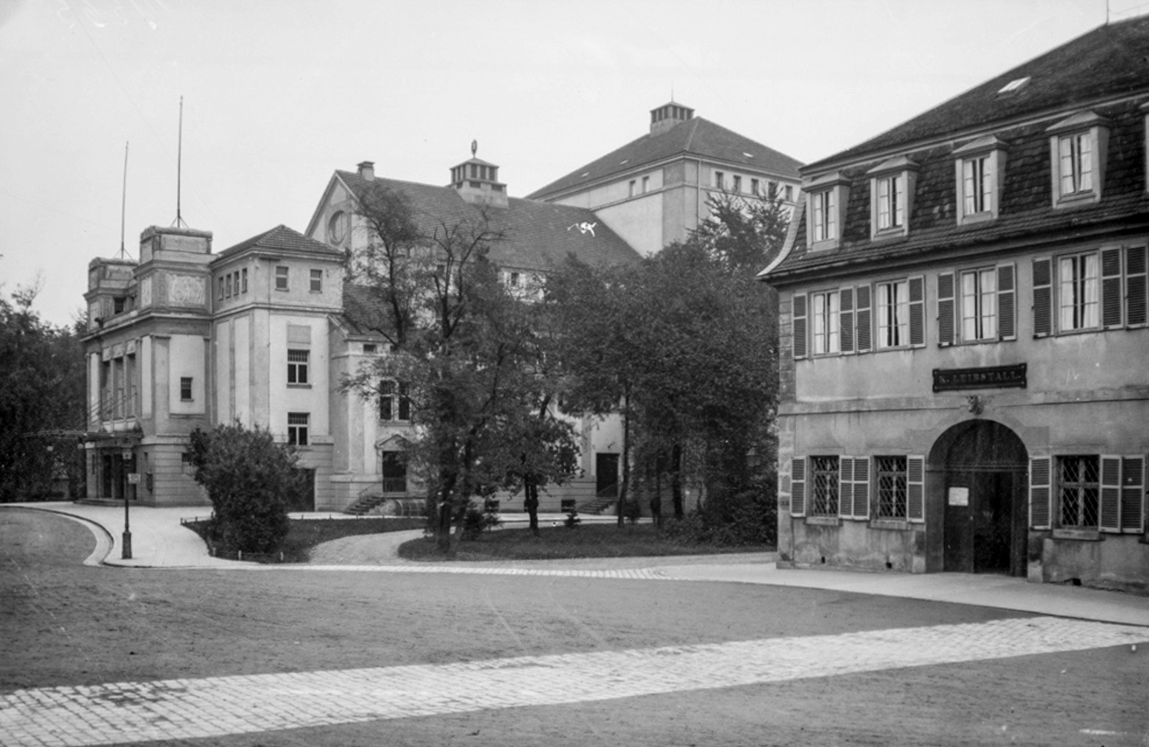 Kgl. Leibstall und Interimstheater Stuttgart 1905