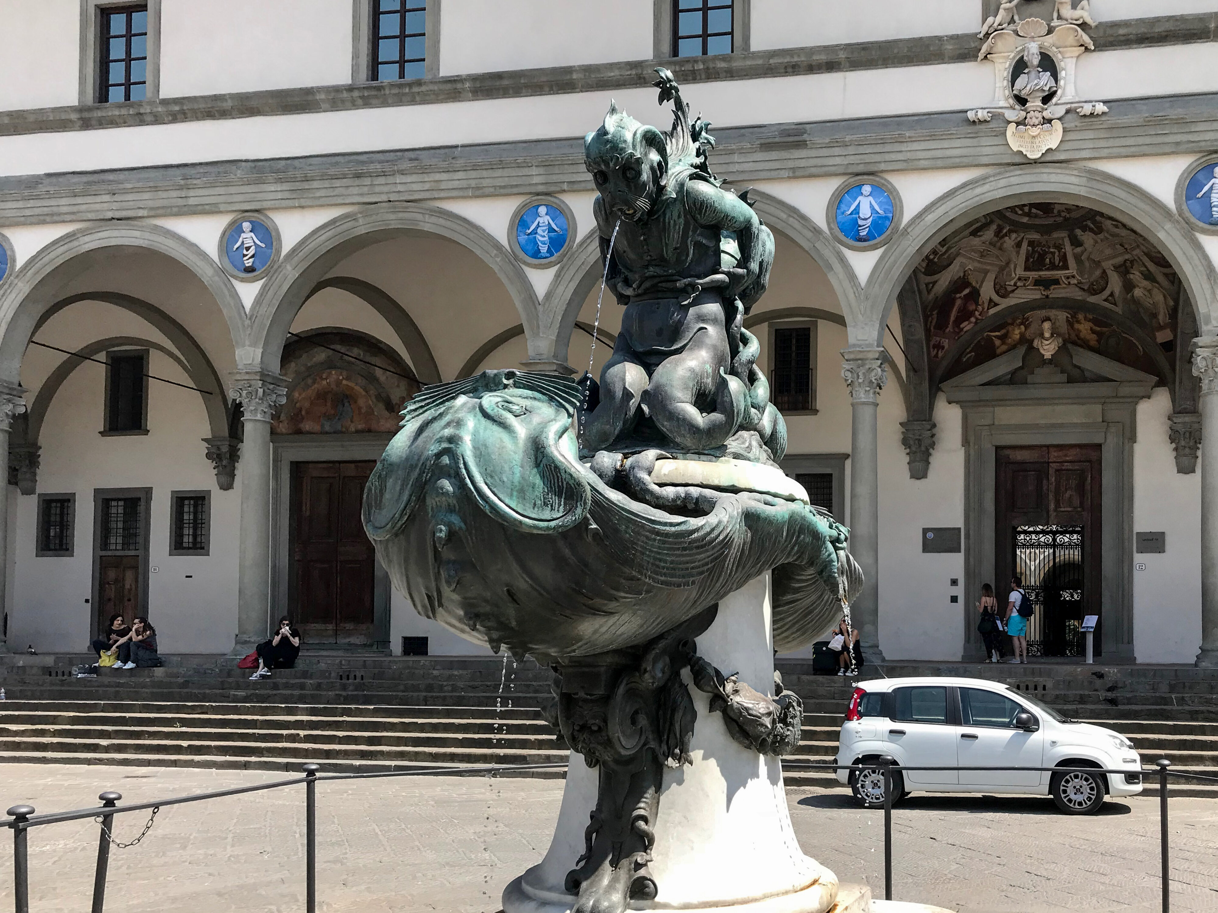 Pietro Tacca Brunnen Piazza SS. Annunziata 2