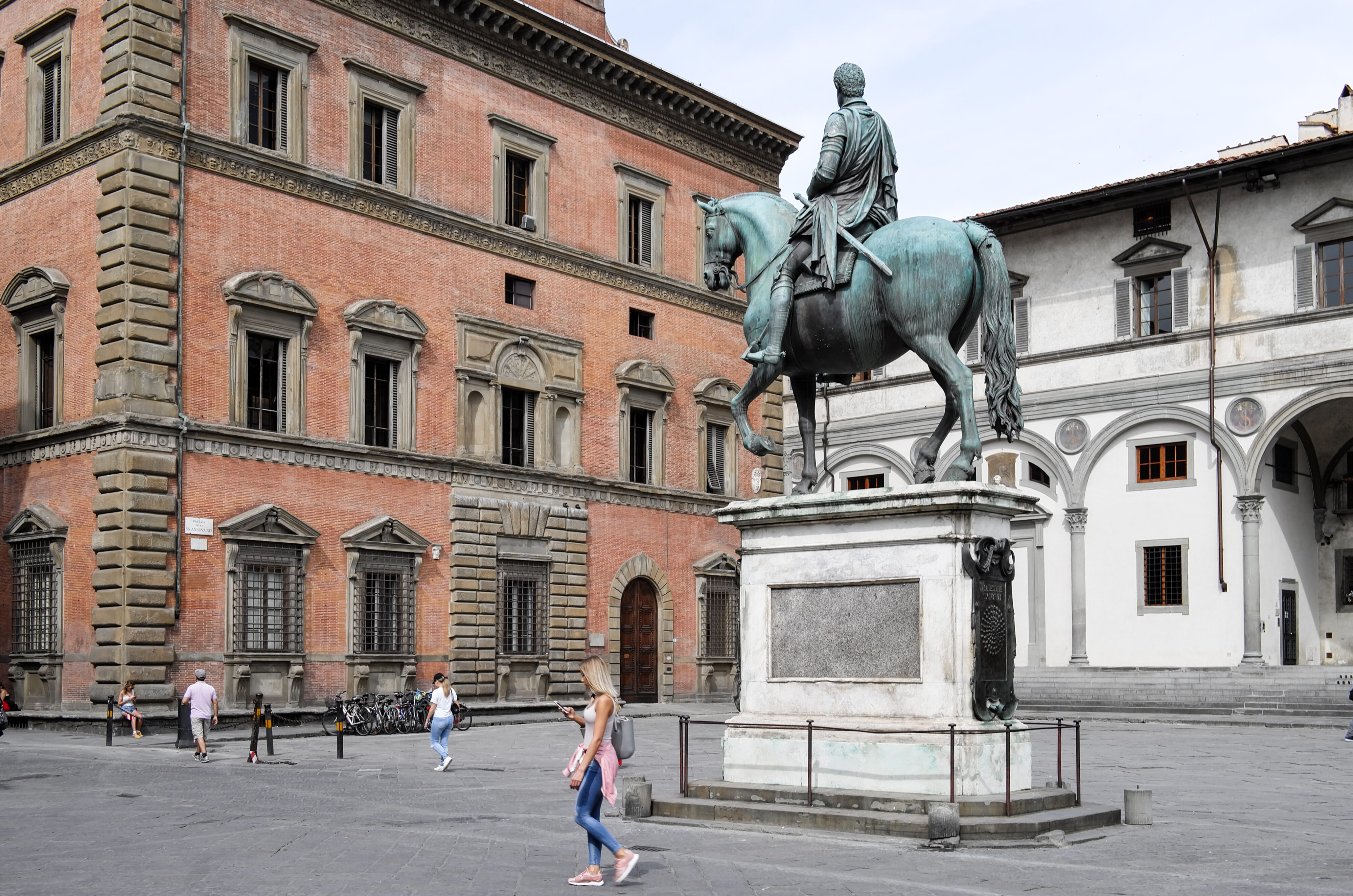 Pietro Tacca und La Petraia Reiterdenkmal Ferdinando I