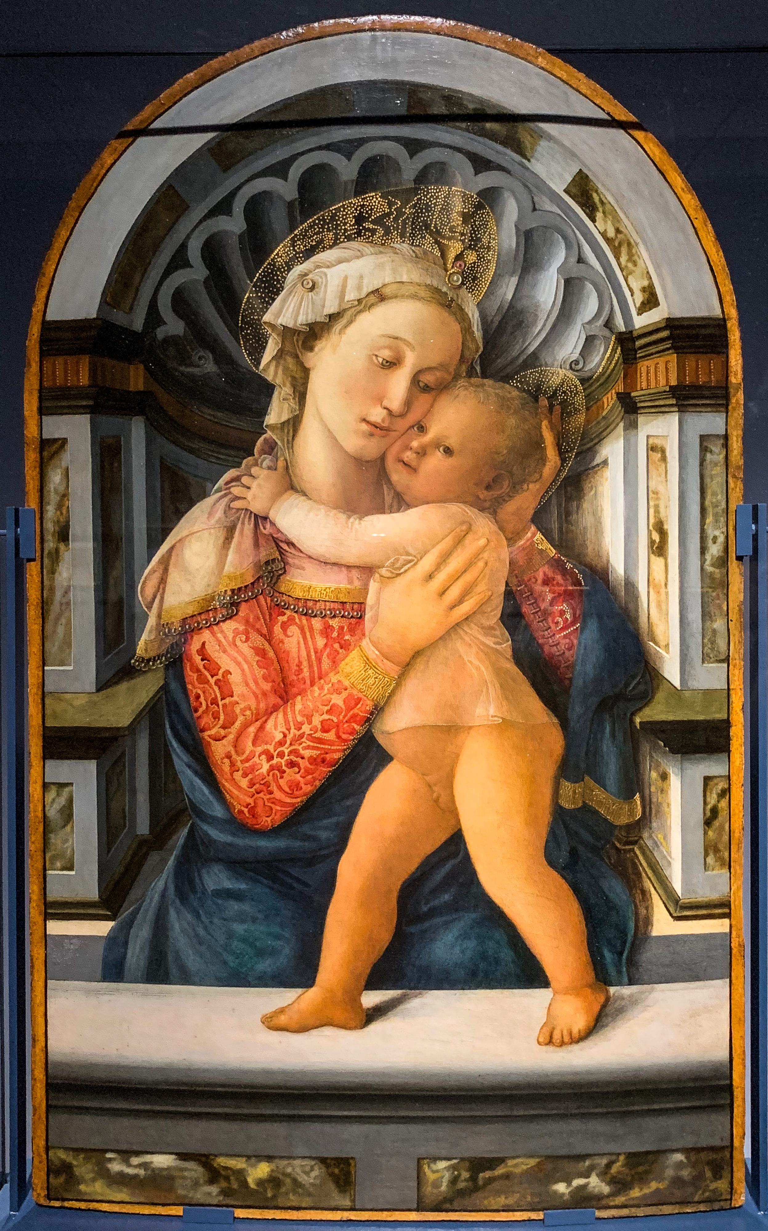 Fra Angelico und Filippo Lippi Madonna Medici-Riccardi