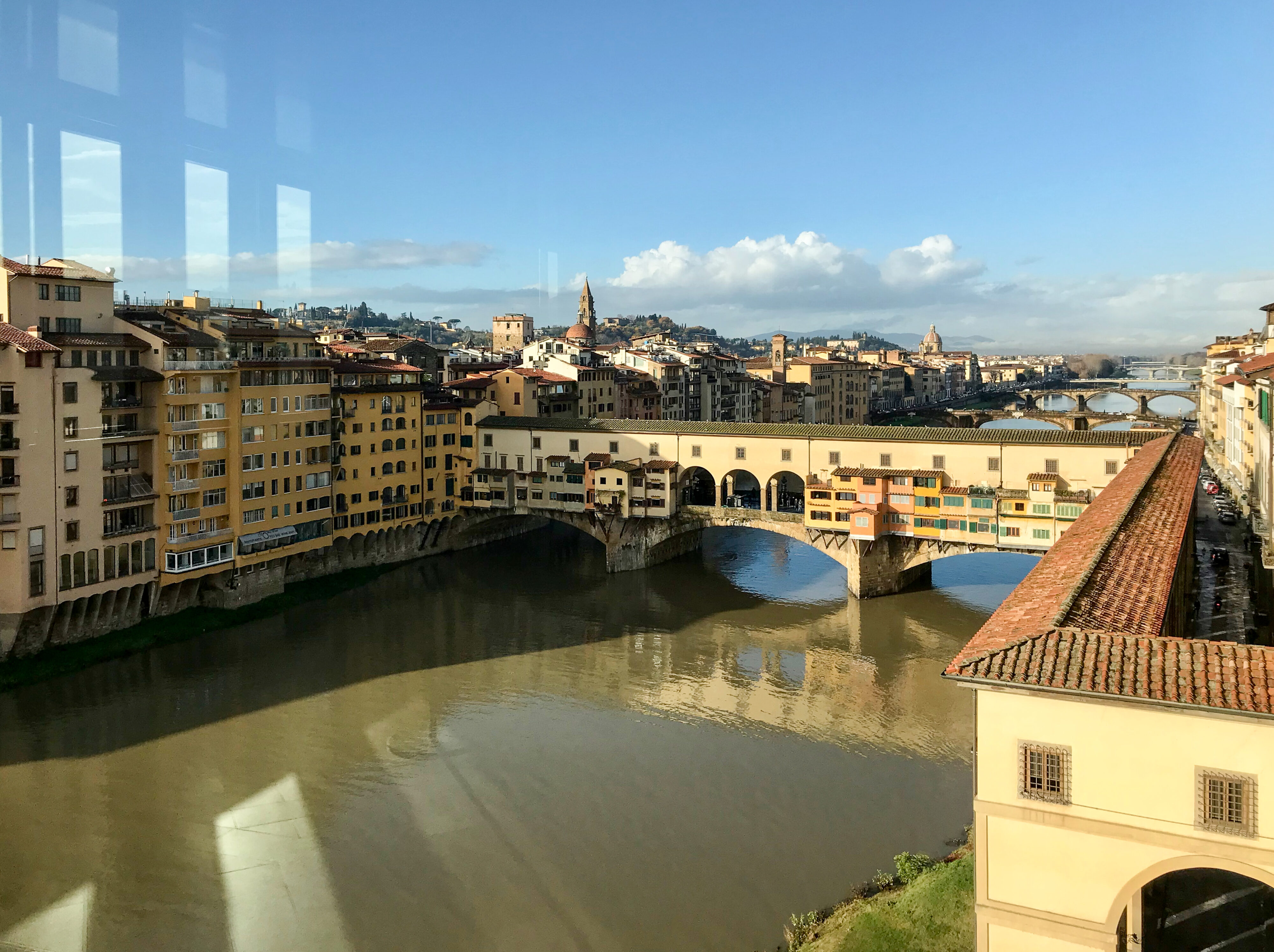 Florenz – Ponte Vecchio mit Fluchtweg