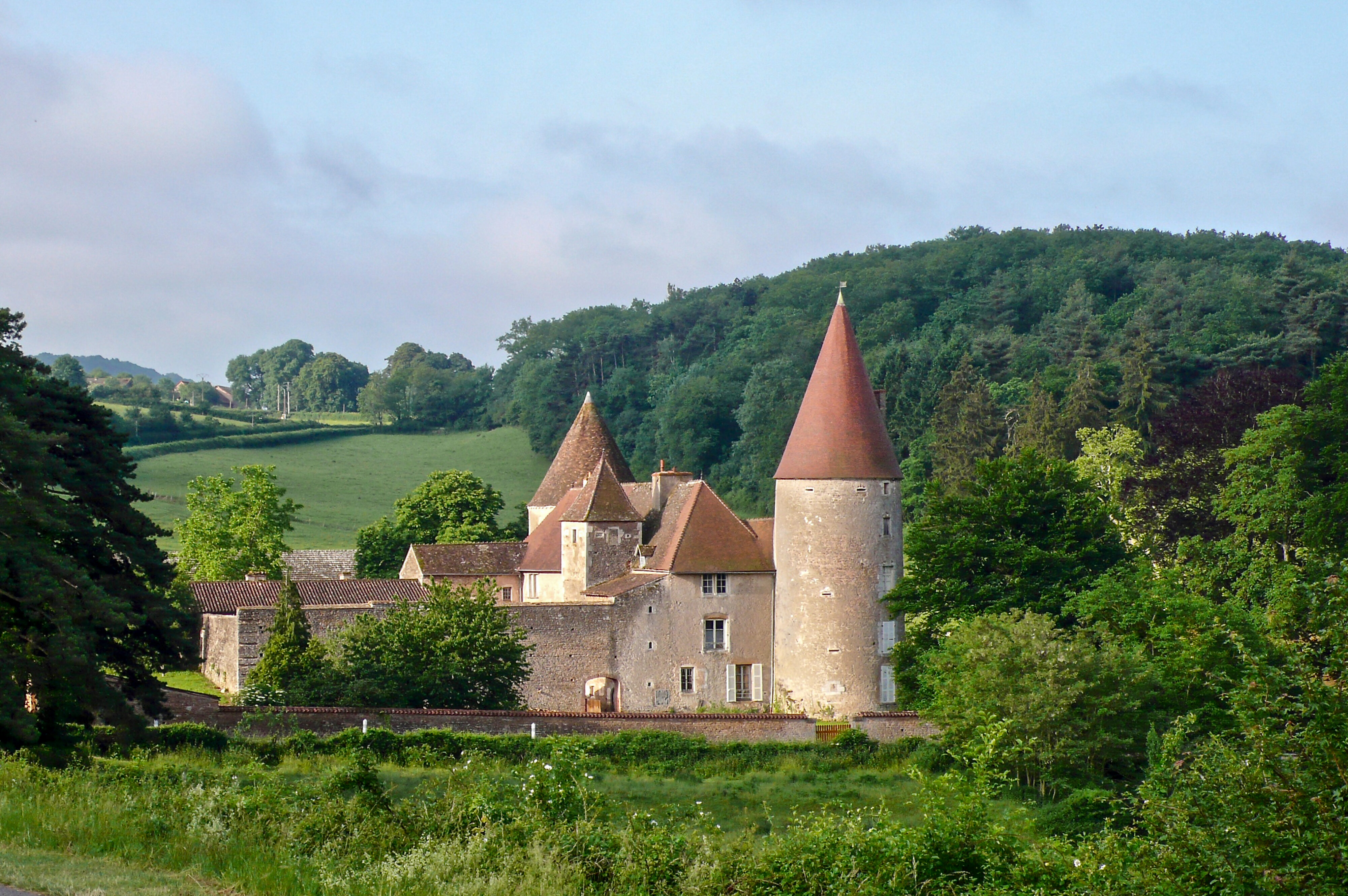 Château de Nobles in Burgund