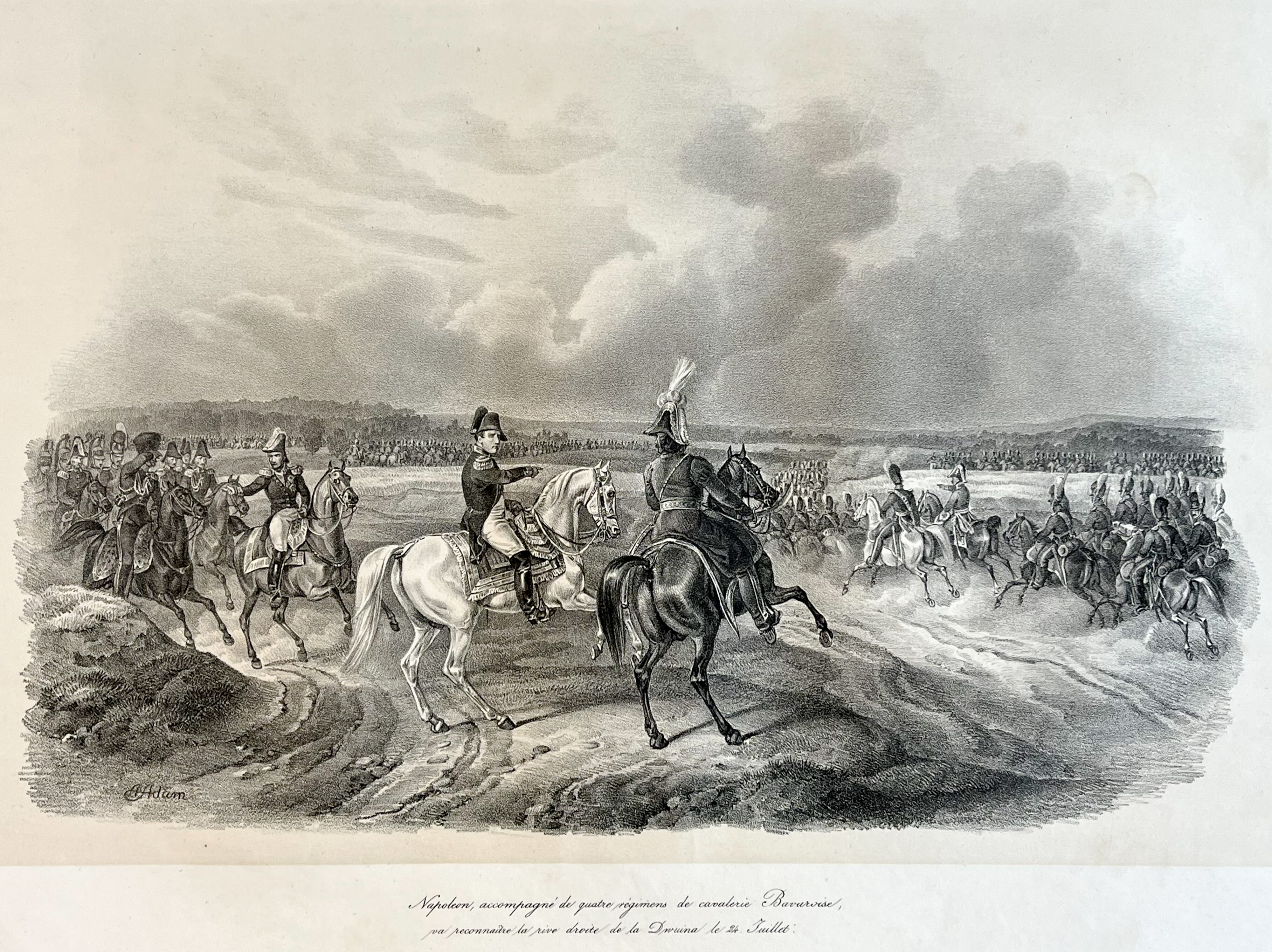 Napoleon am Dünn-Ufer 24.7.1812