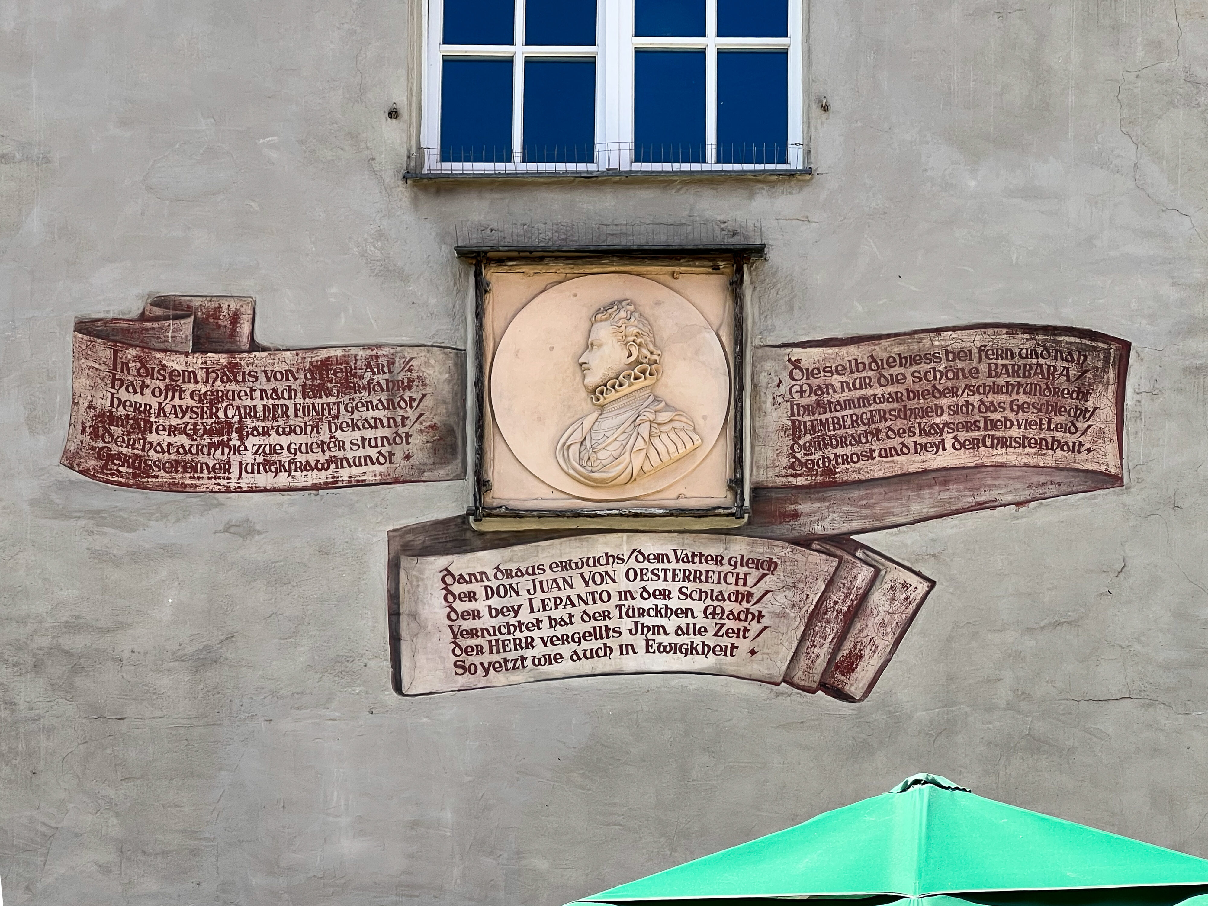 Albrecht Adam, Napoleon vor Regensburg II: Barbara und Karl