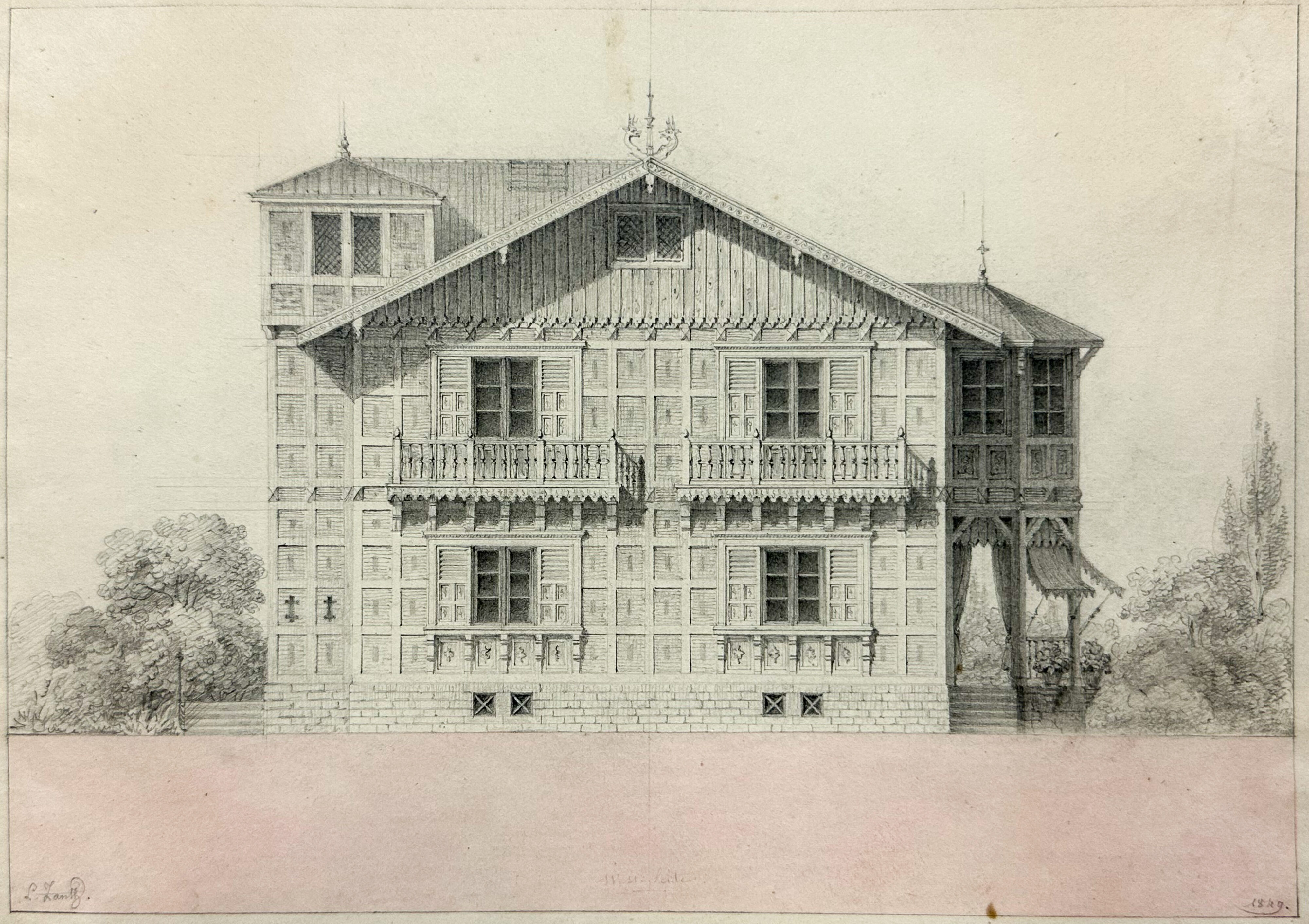 Schloss Fachsenfeld XIII – Ludwig Zanths Landhaus Gollenhof, 1849