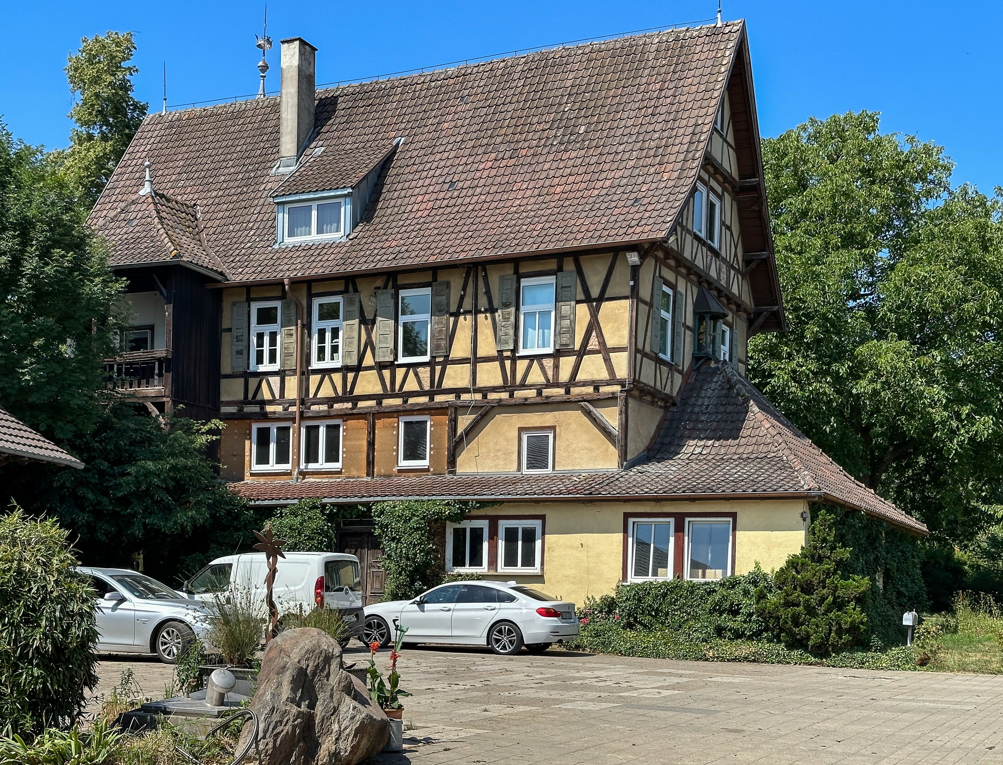 Schloss Fachsenfeld XII – Gollenhof bei Mögglingen: Ostseite