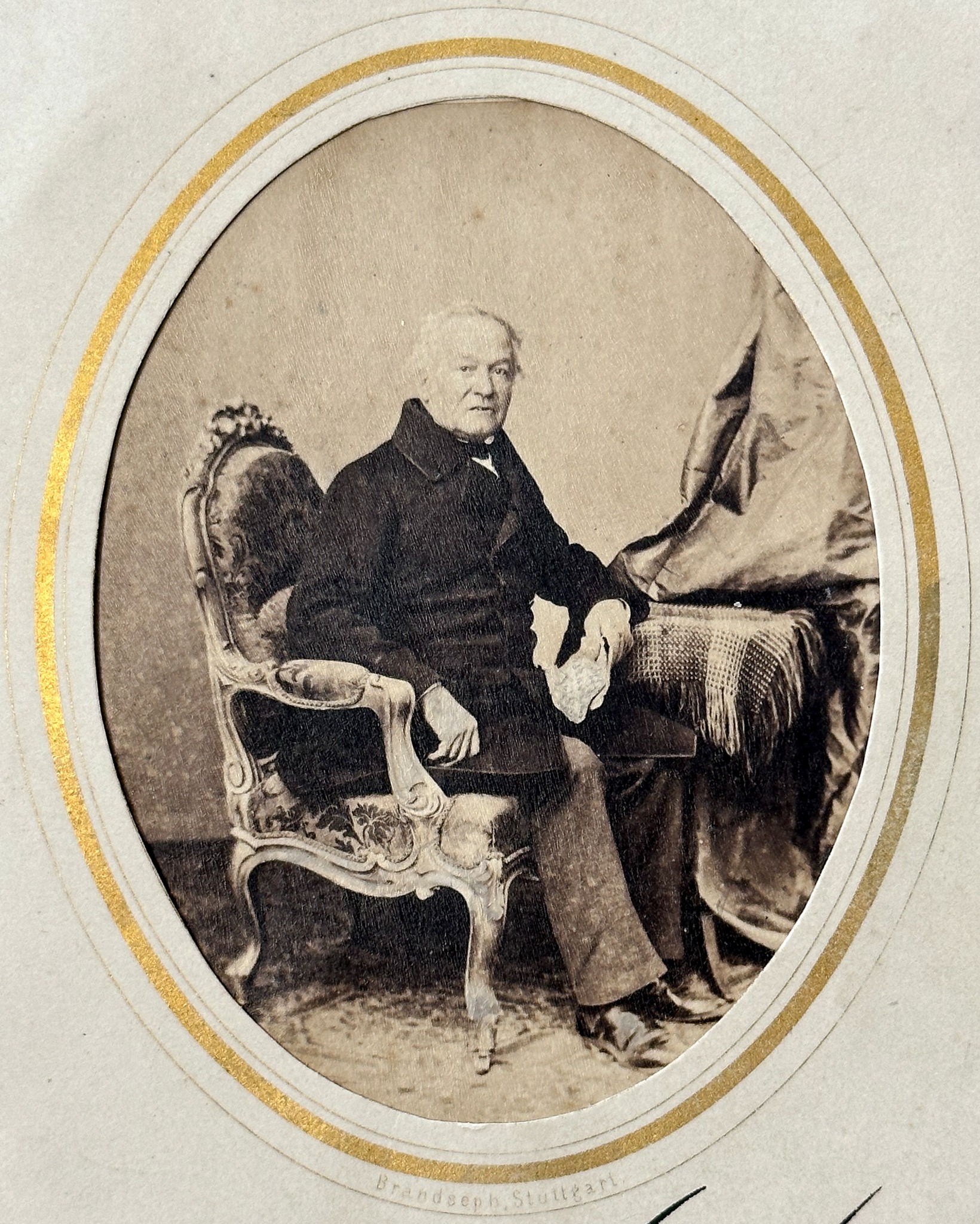 Schloss Fachsenfeld XIX – Ausklang: Wilhelm v. Koenig im Alter von ca. 70 Jahren