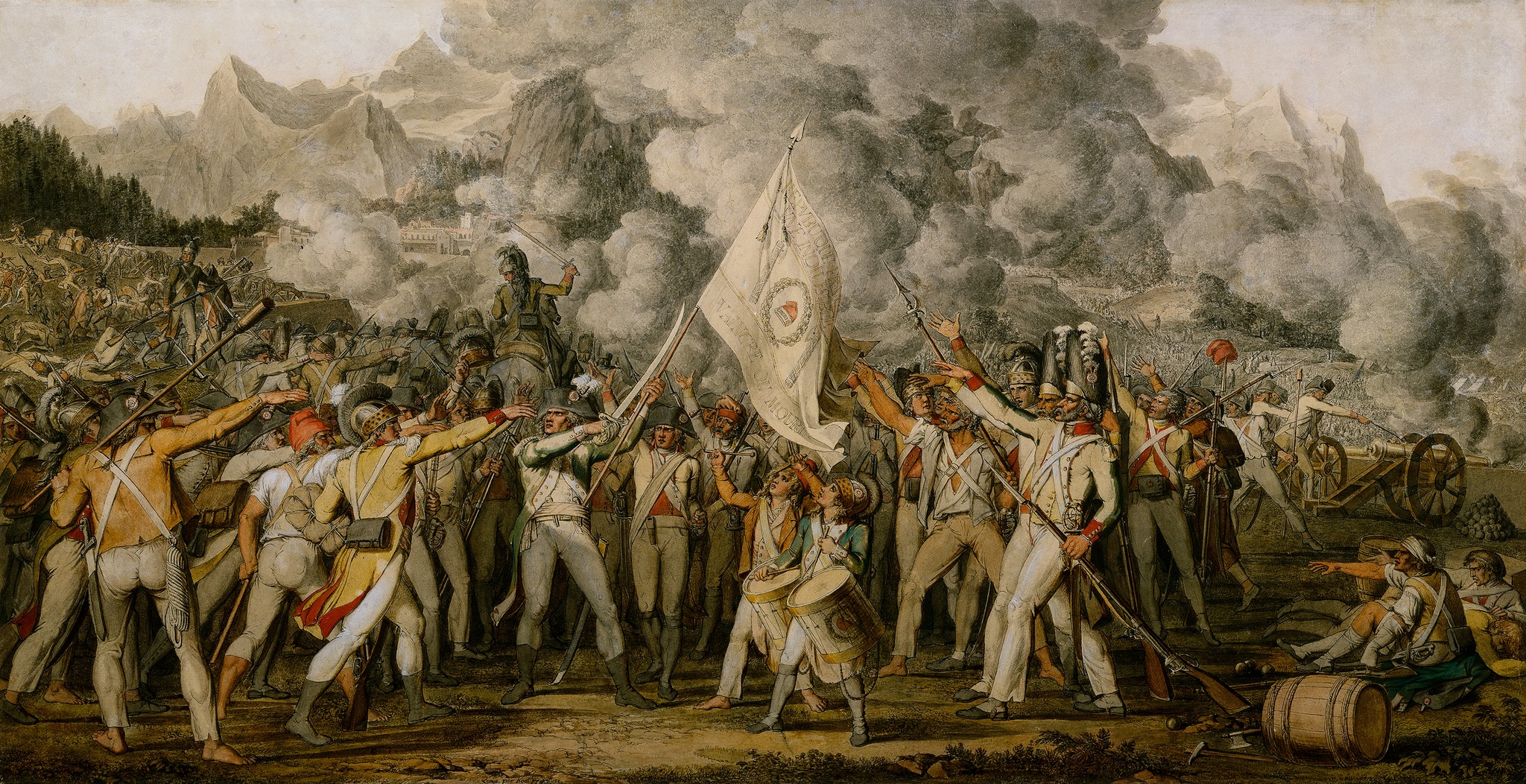 Joseph Anton Koch und Napoleon: J. A. Koch, der Schwur der 1500 Republikaner, Verbleib unbekannt
