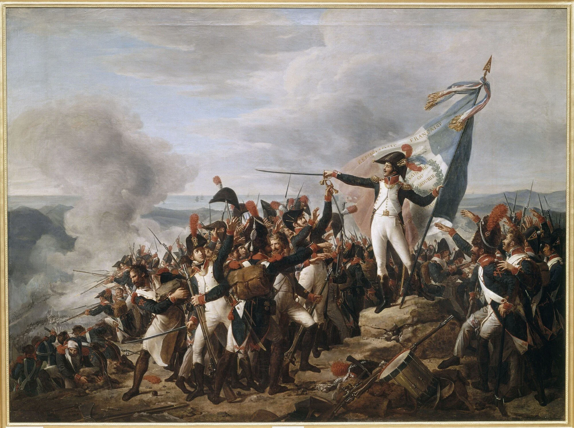 Joseph Anton Koch und Napoleon: R. Th. Berthon, Colonel Rampon ..., Verbleib unbekannt