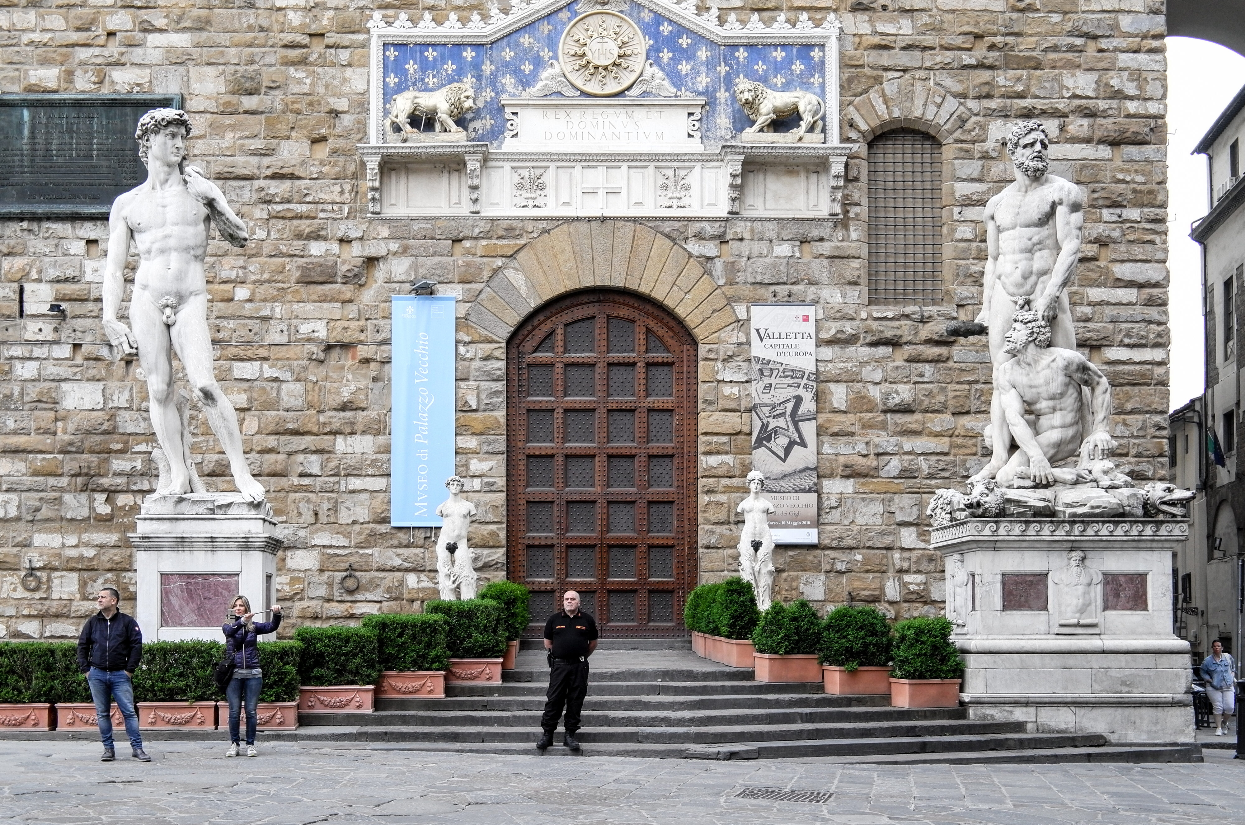 Florenz – Michelangelo, David - vor dem Palazzo Vecchio