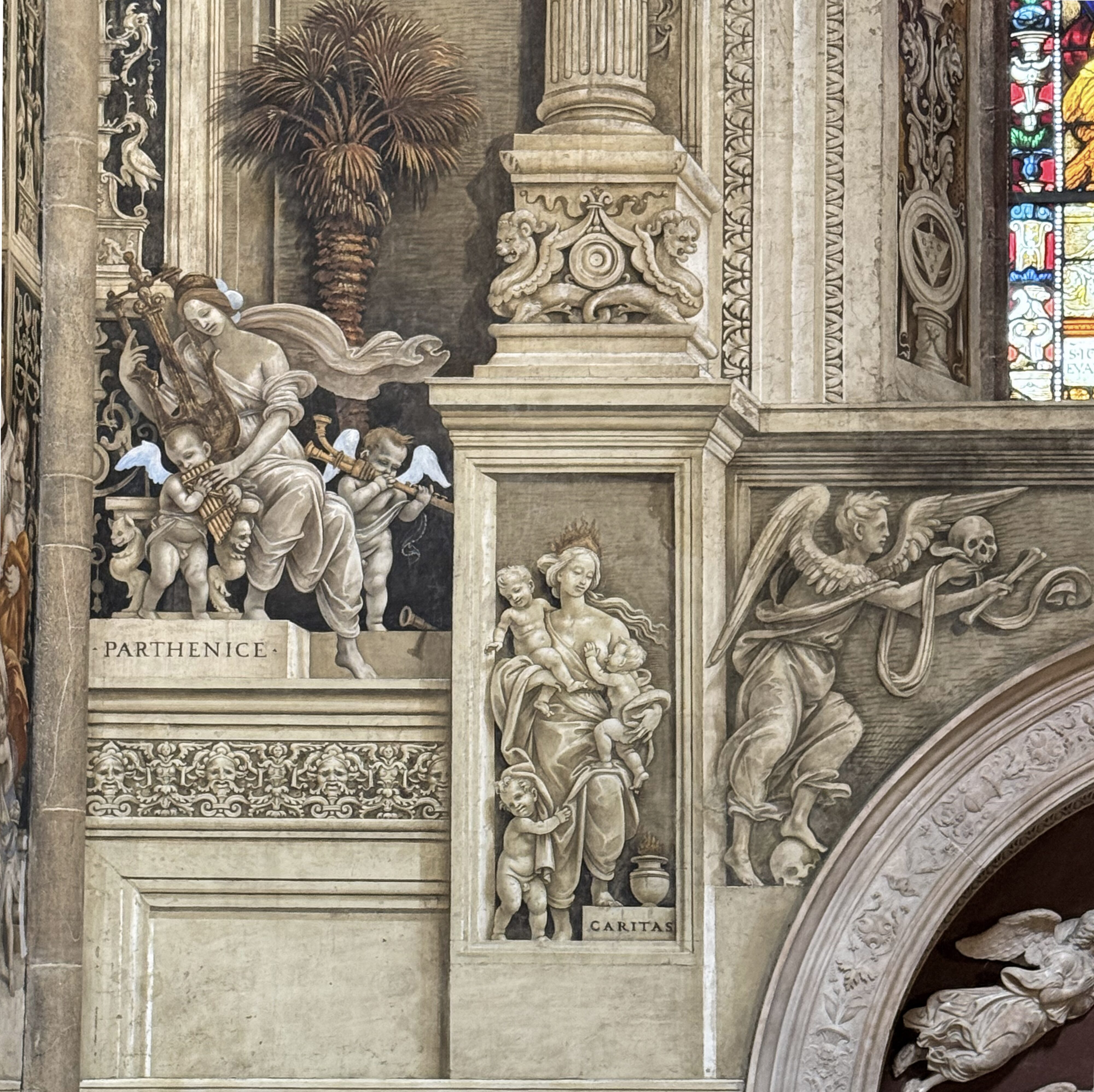 Florenz, Santa Maria Novella: Filippino Lippi – Cappella Strozzi: Allegorien