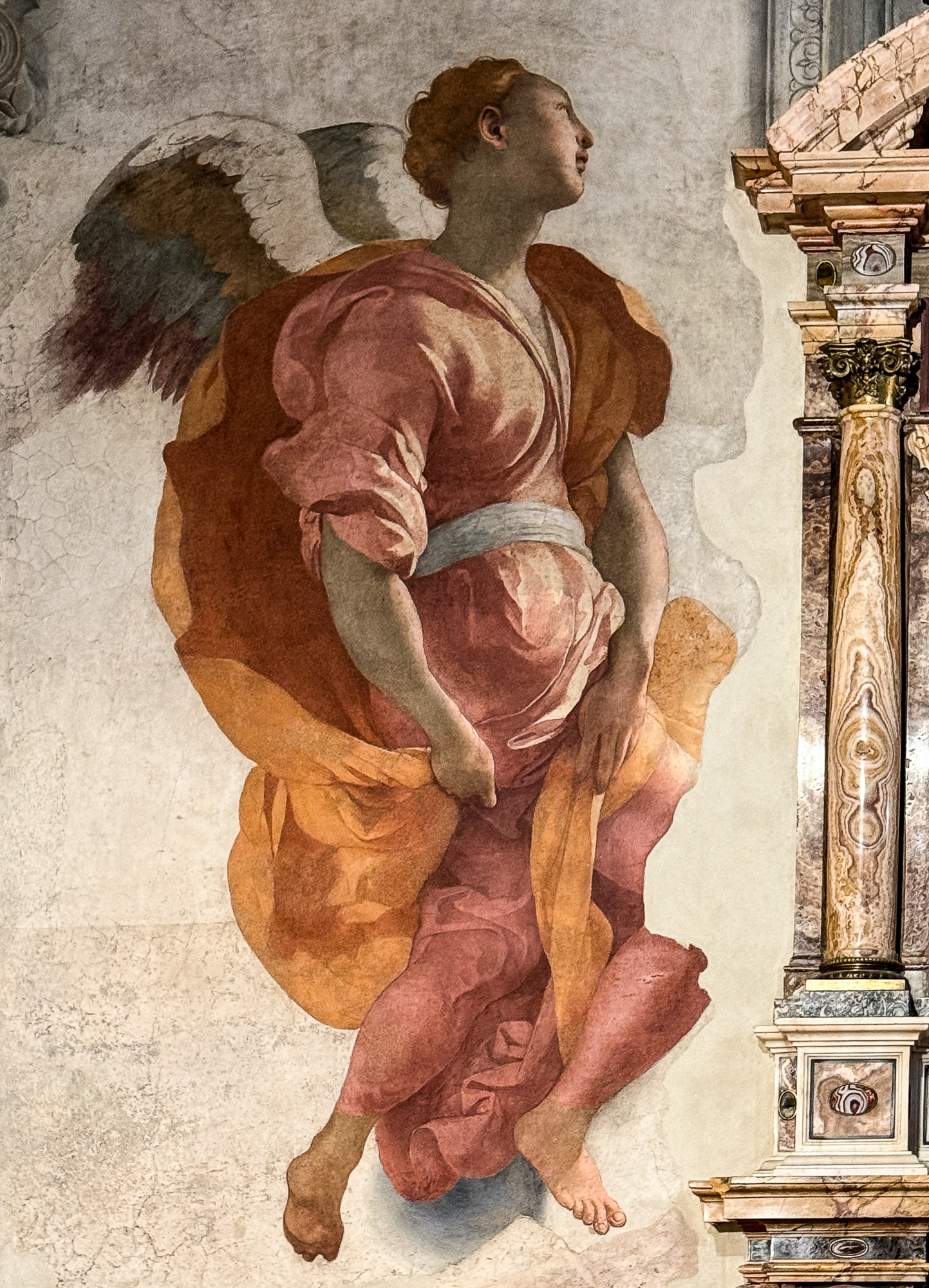 Florenz, Santa Felicita, Pontormo, Verkündigung an Maria