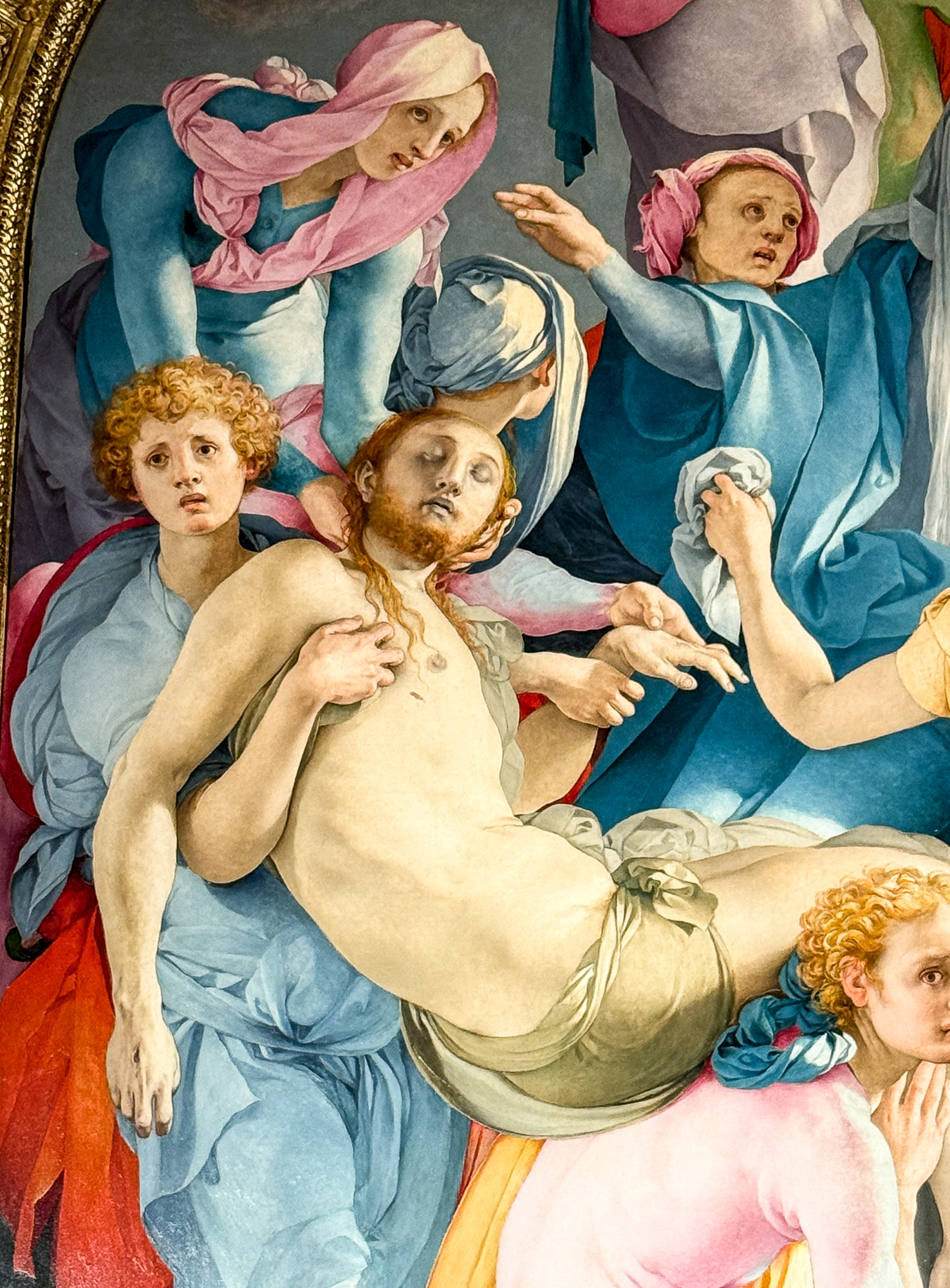 Florenz, Santa Felicita, Pontormo, Grabtragung Christi