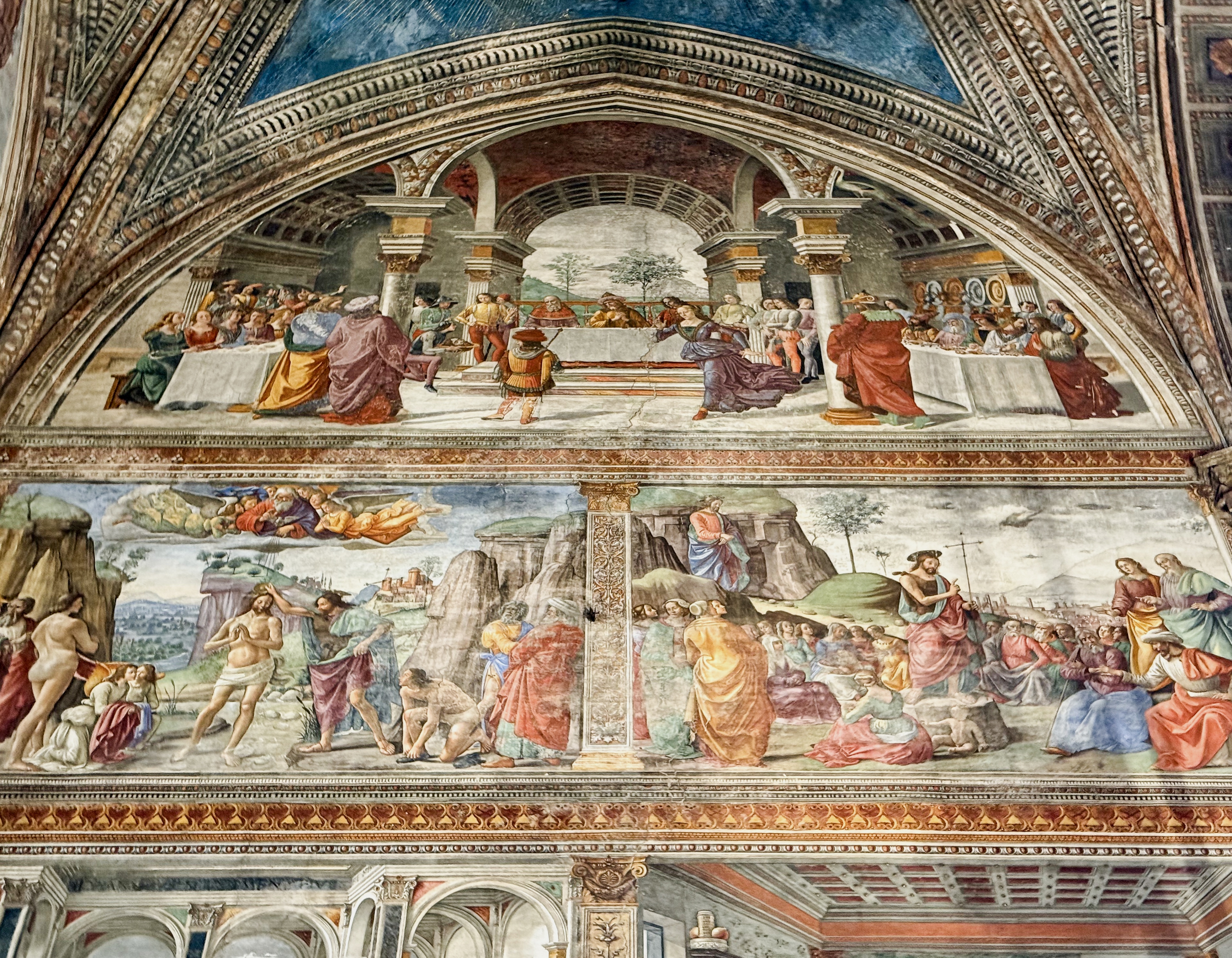 Florenz – S. Maria Novella: Ghirlandaio, Tornabuoni-Kapelle