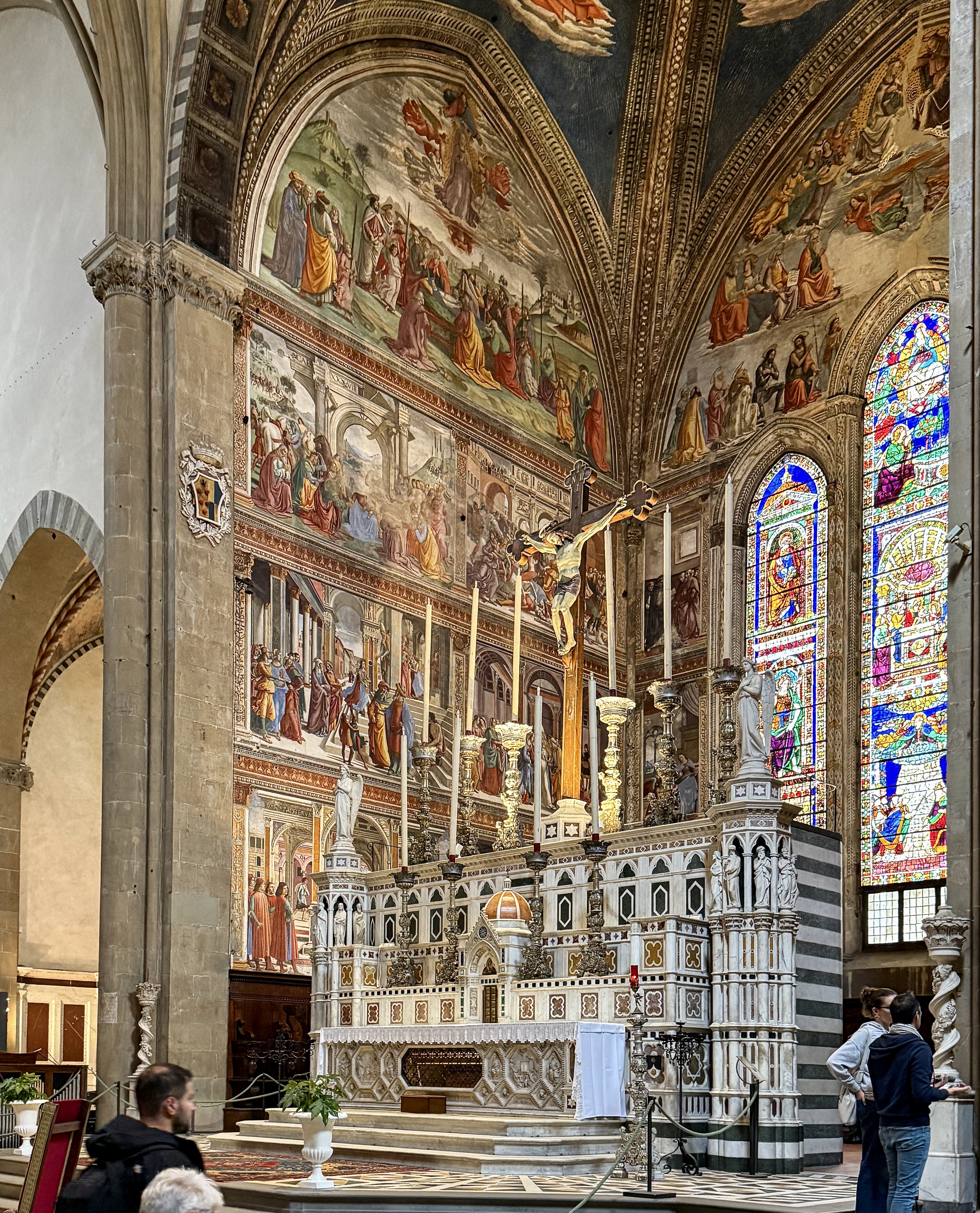 Florenz – S. Maria Novella: Ghirlandaio, Tornabuoni-Kapelle