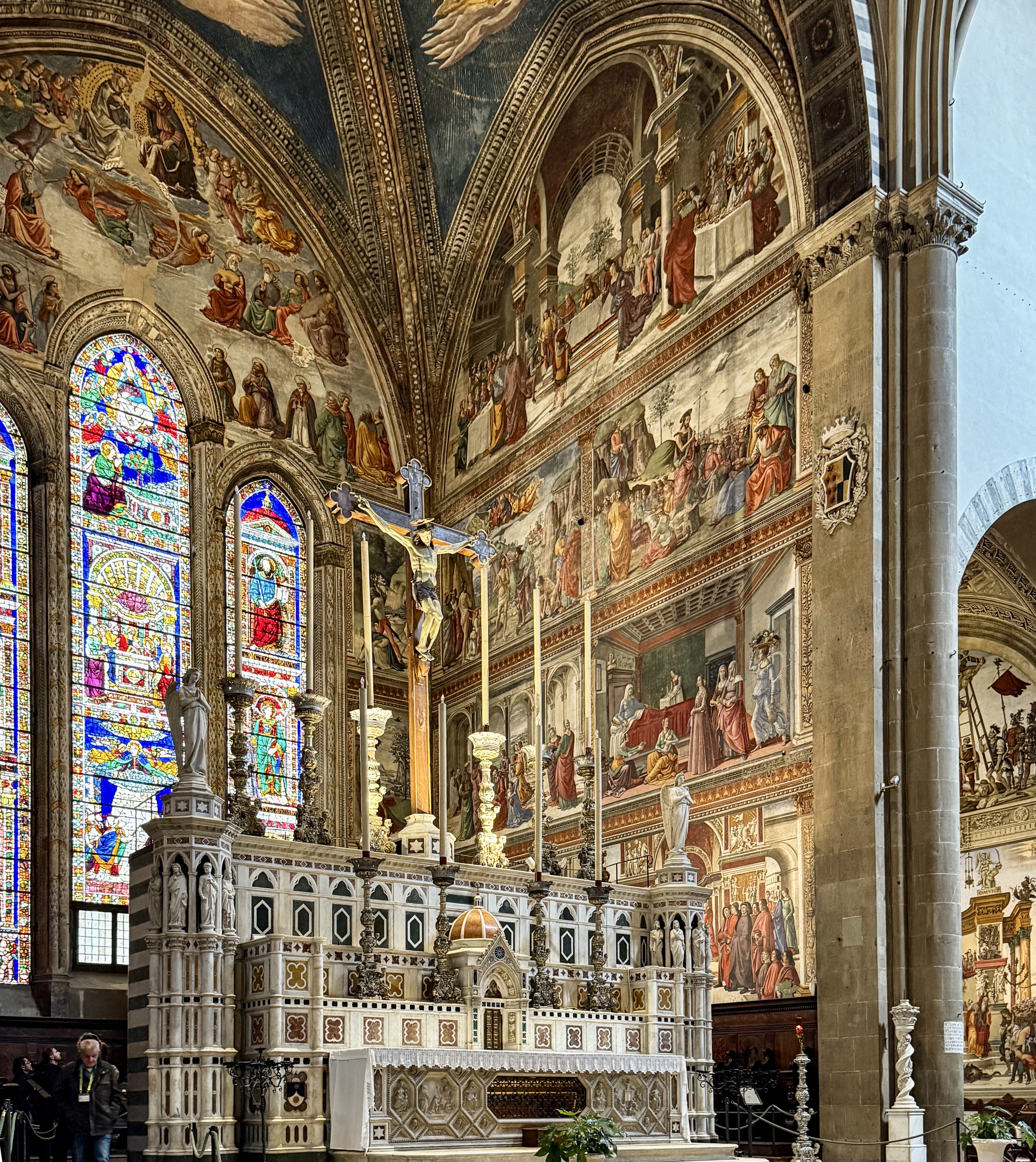 Florenz – S. Maria Novella: Ghirlandaio, Tornabuoni-Kapelle