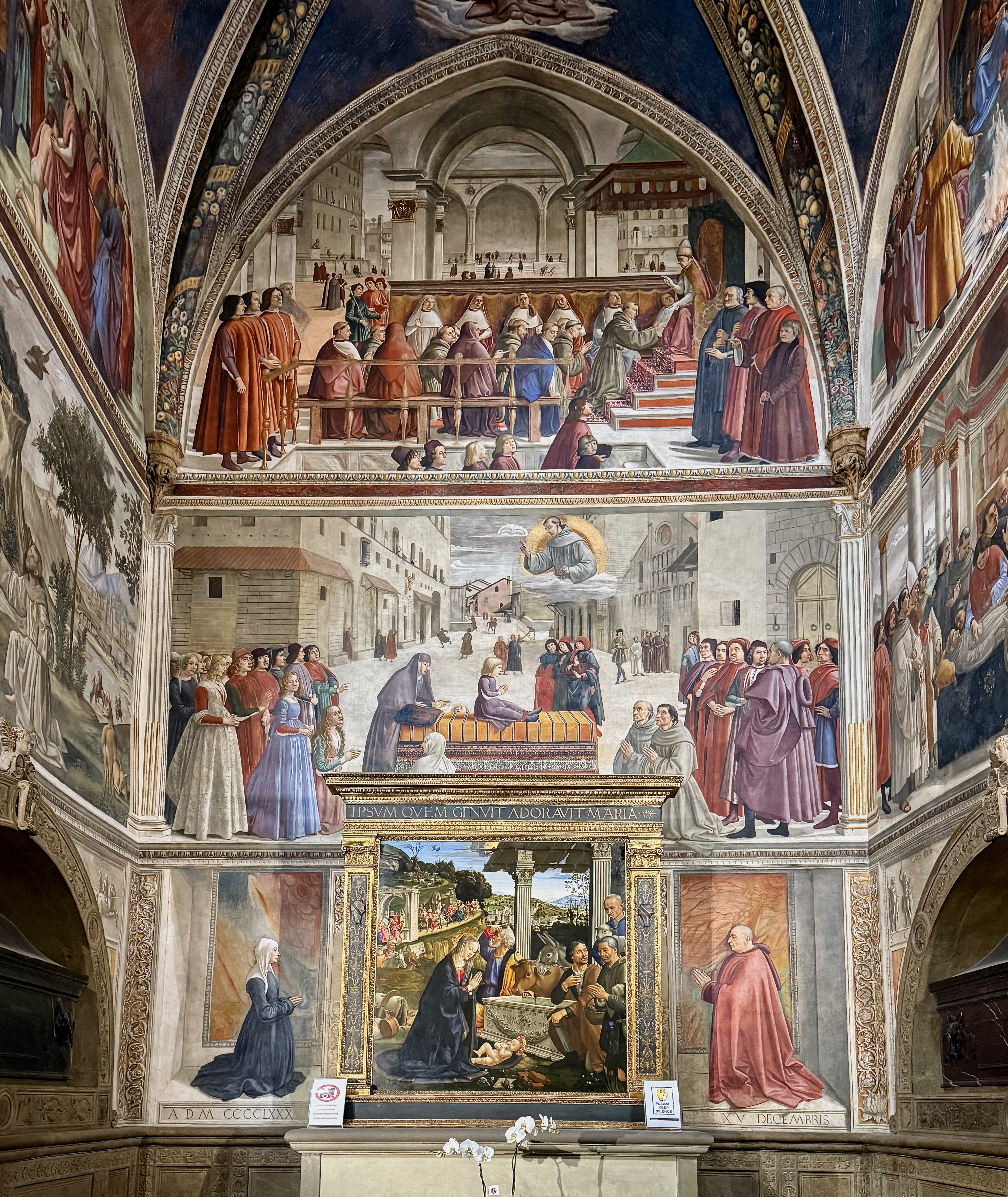 Florenz, Cappella Sassetti: Domenico Ghirlandaio
