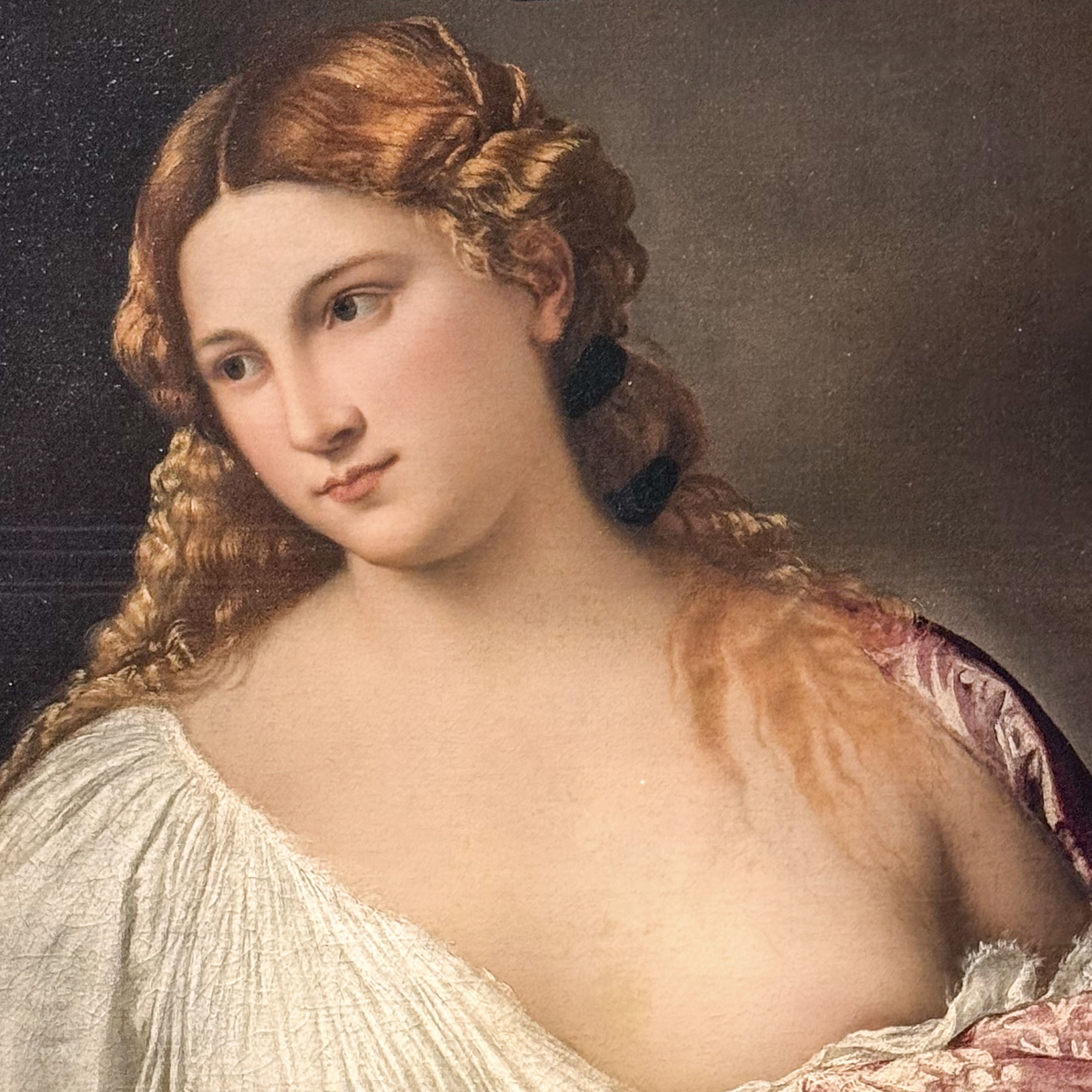 Florenz, Uffizien: Tizian, Flora