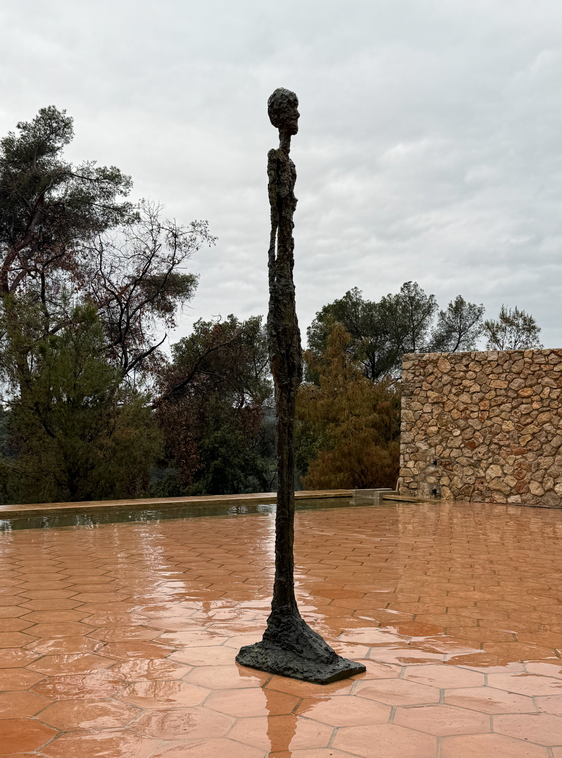 Florenz-Pause – Giacometti im Regen in der Fondation Maeght