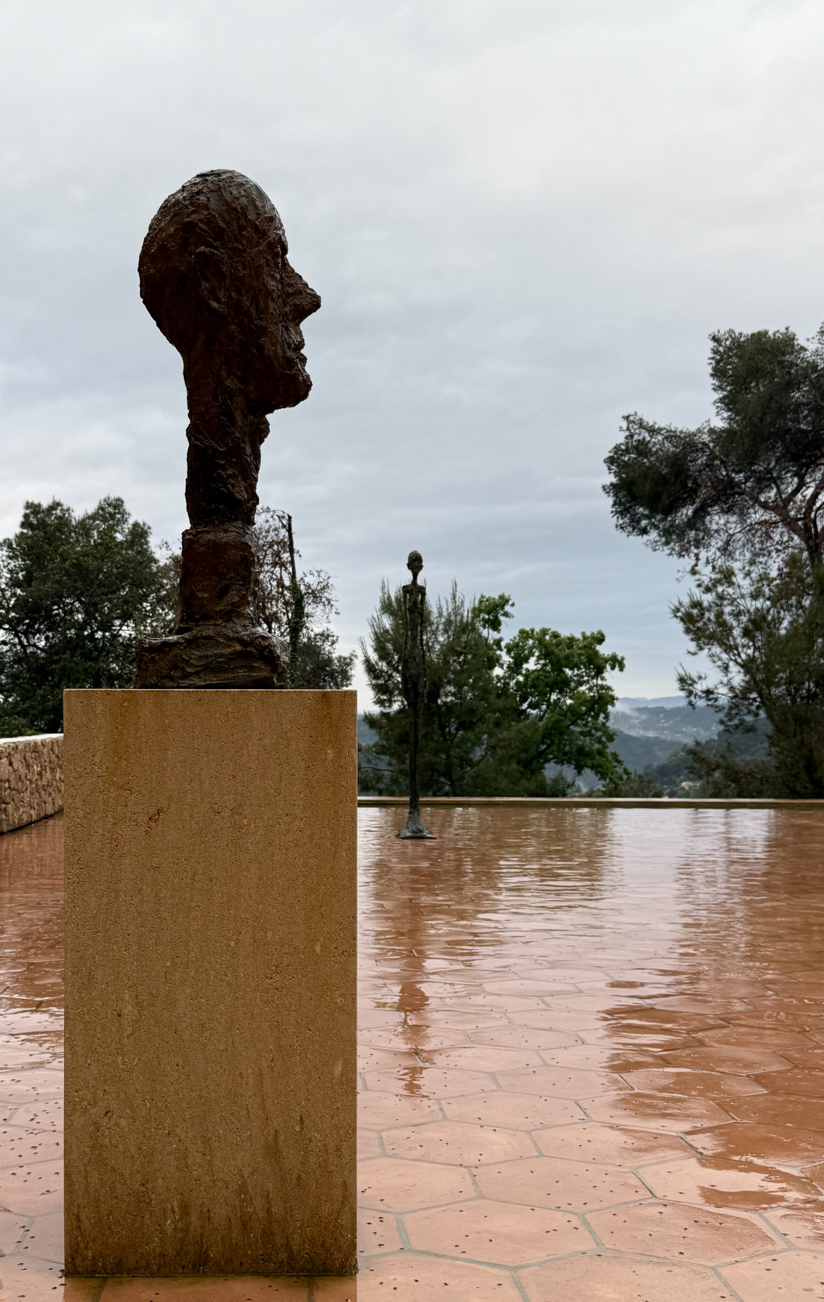 Florenz-Pause – Giacometti im Regen in der Fondation Maeght