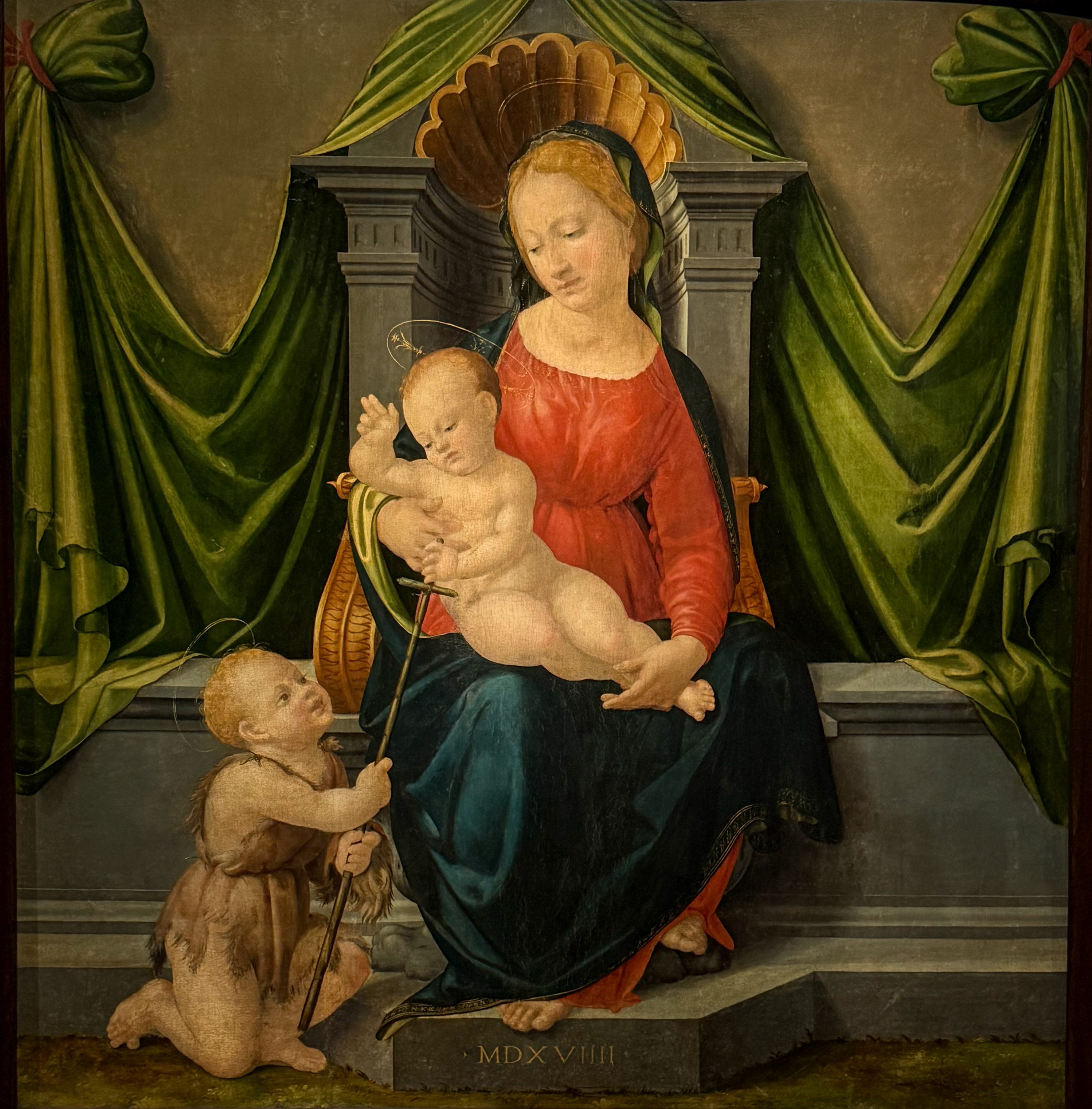 Francesco Granacci erstmals digital: Altar aus Odessa von 1519