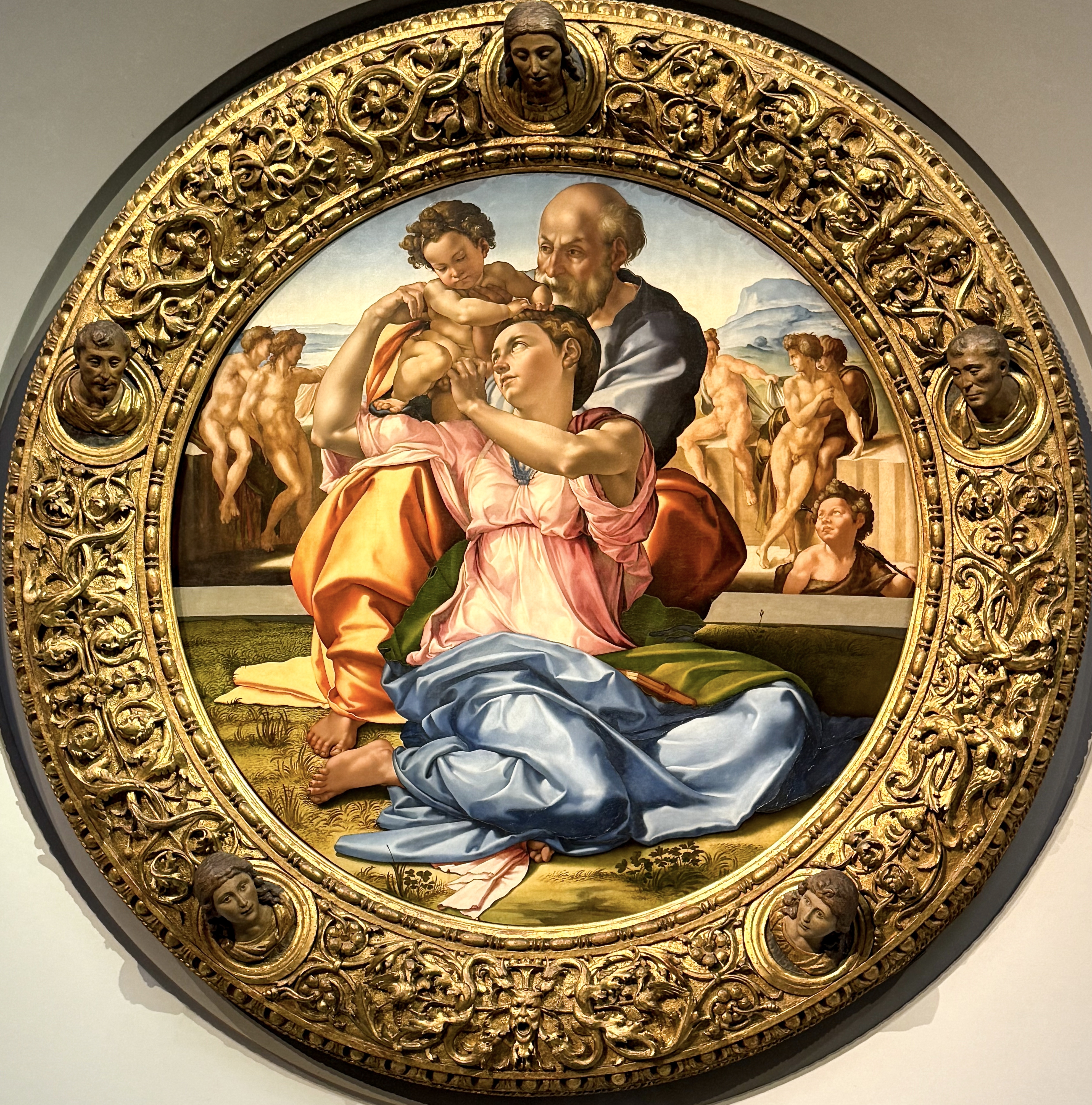 Michelangelo, Tondo Doni, Florenz, Uffizien