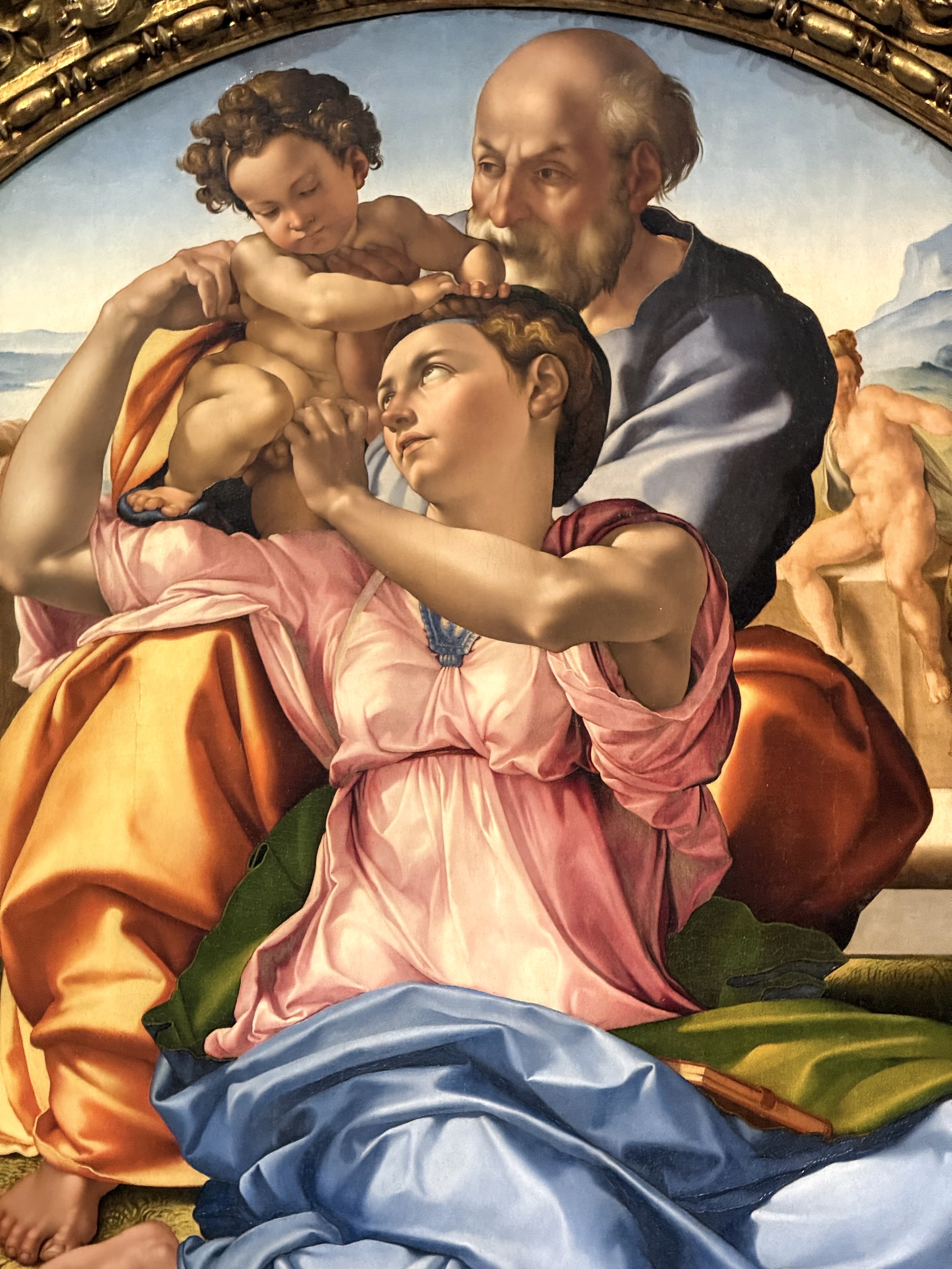 Michelangelo, Tondo Doni, Florenz, Uffizien