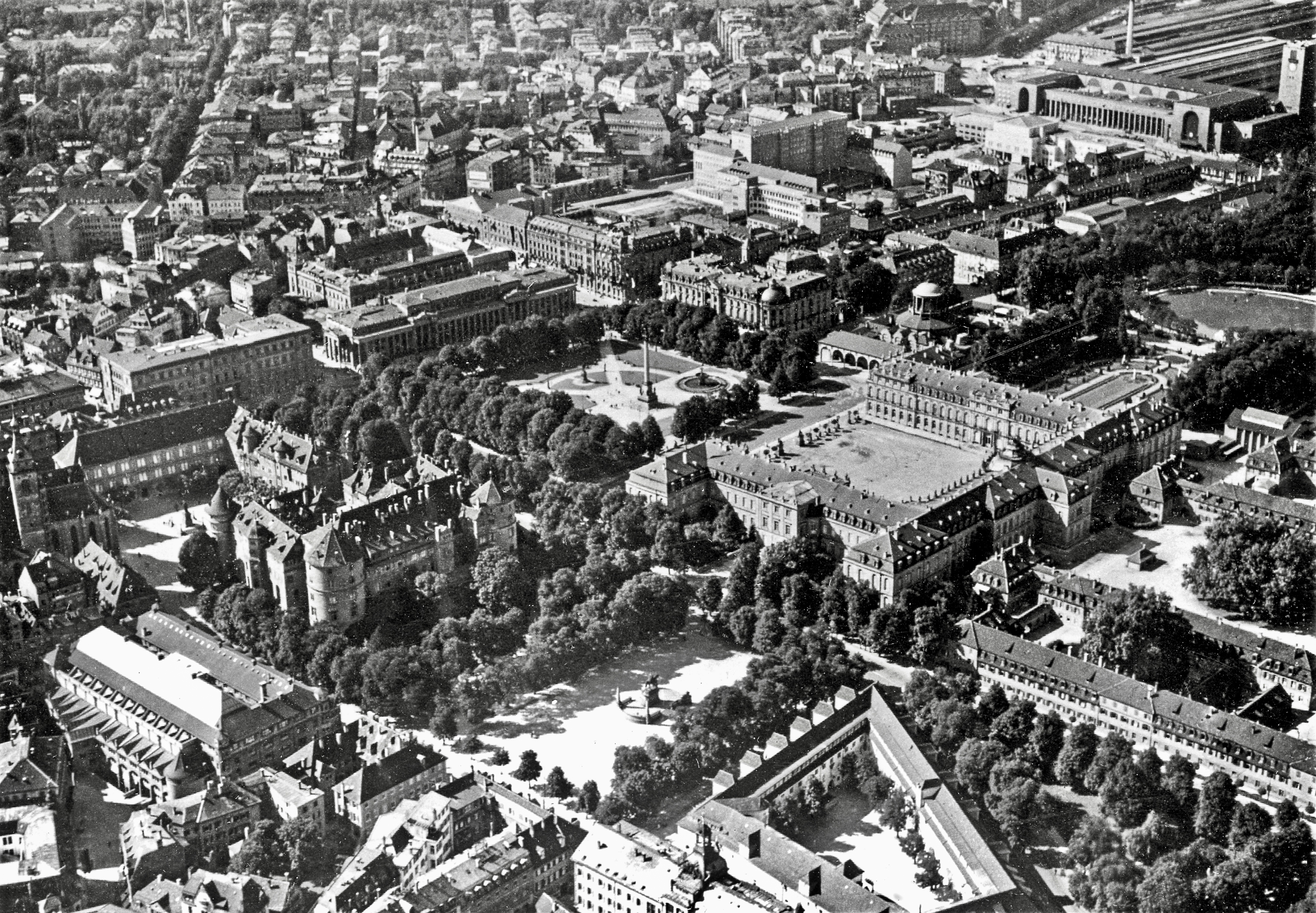 Luftbild um 1930