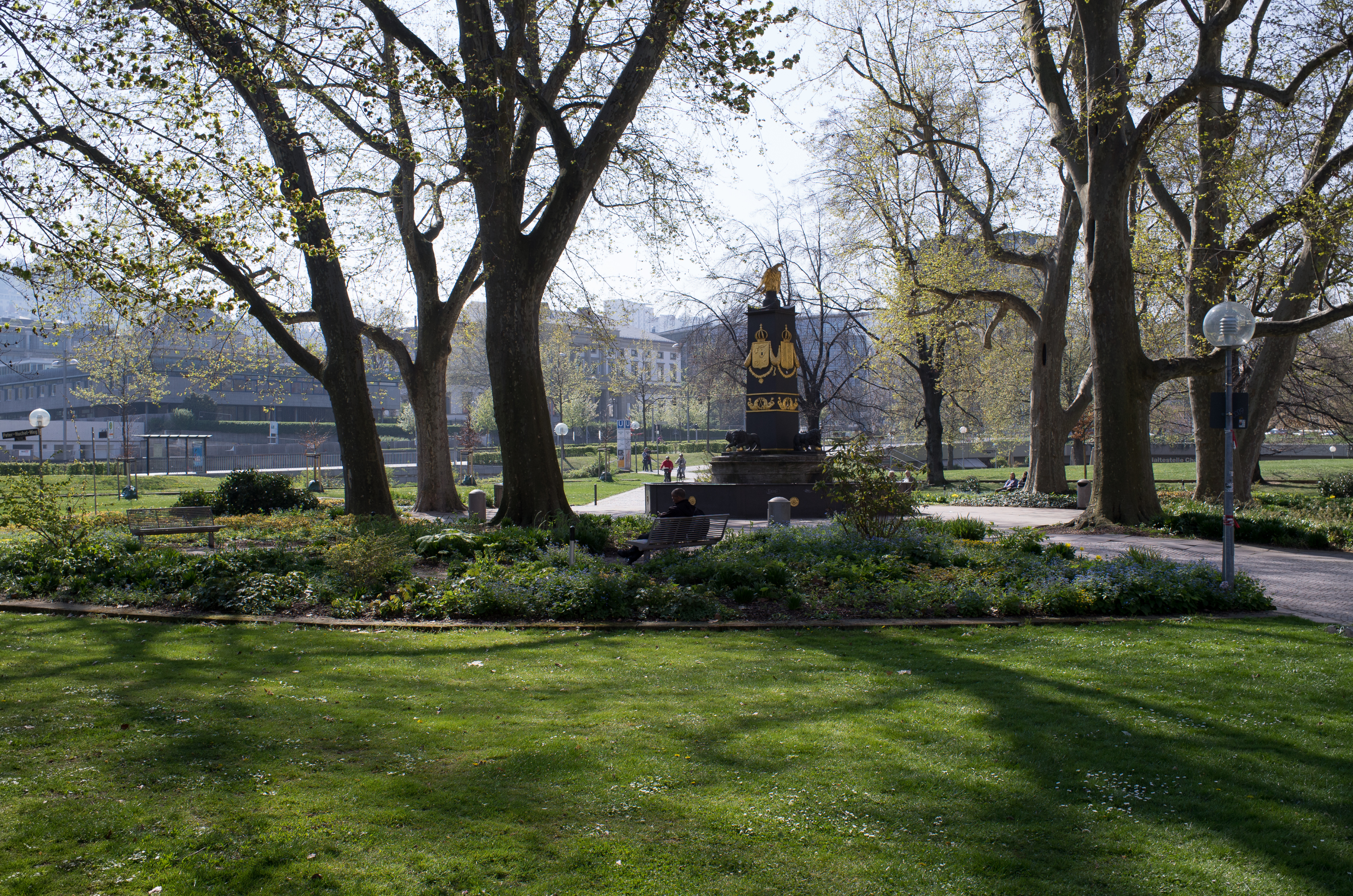 Löwenbrunnen im Akademiegarten