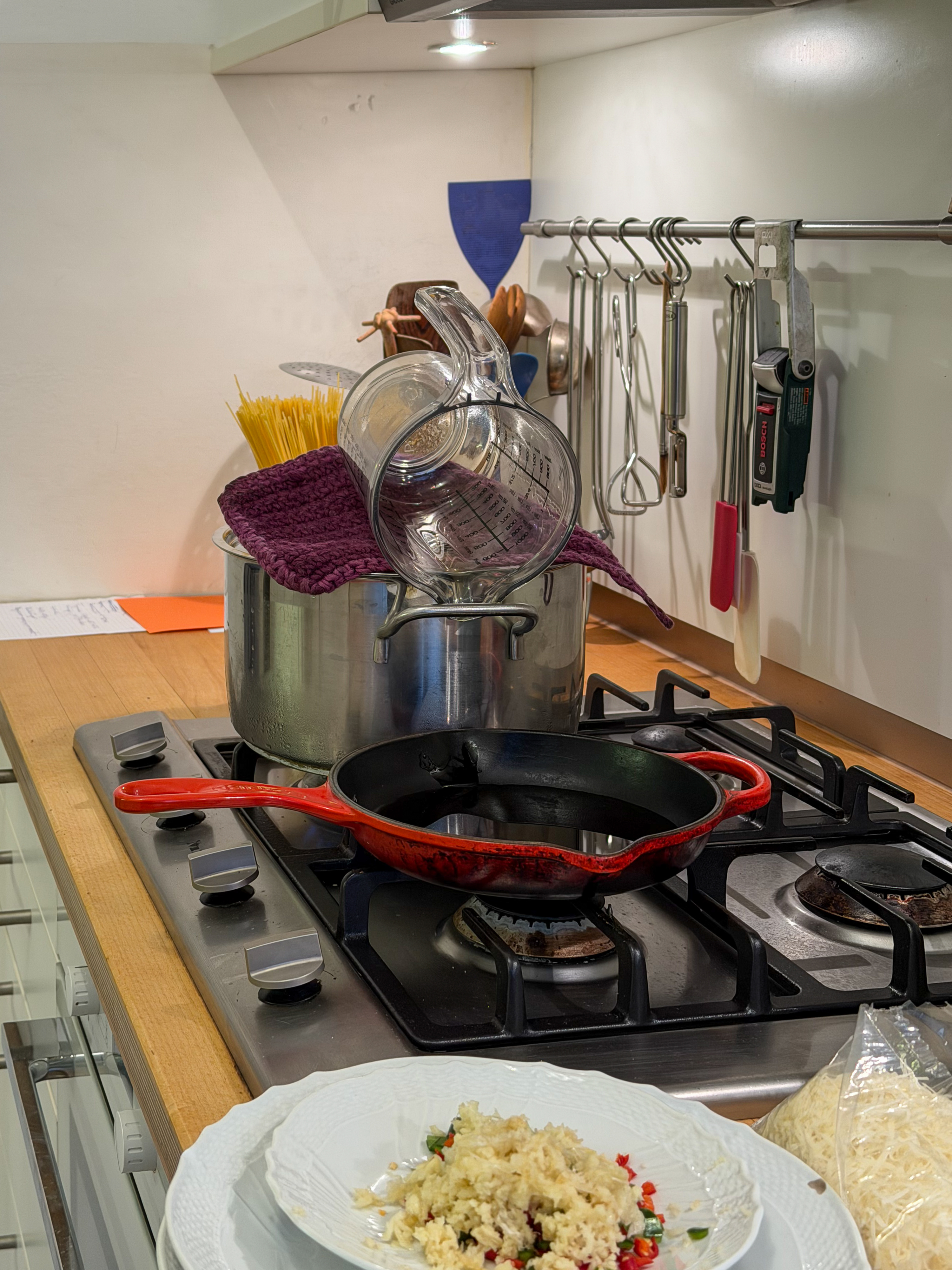 Patent-Anmeldung: Spaghetti mit Tropfensicherung