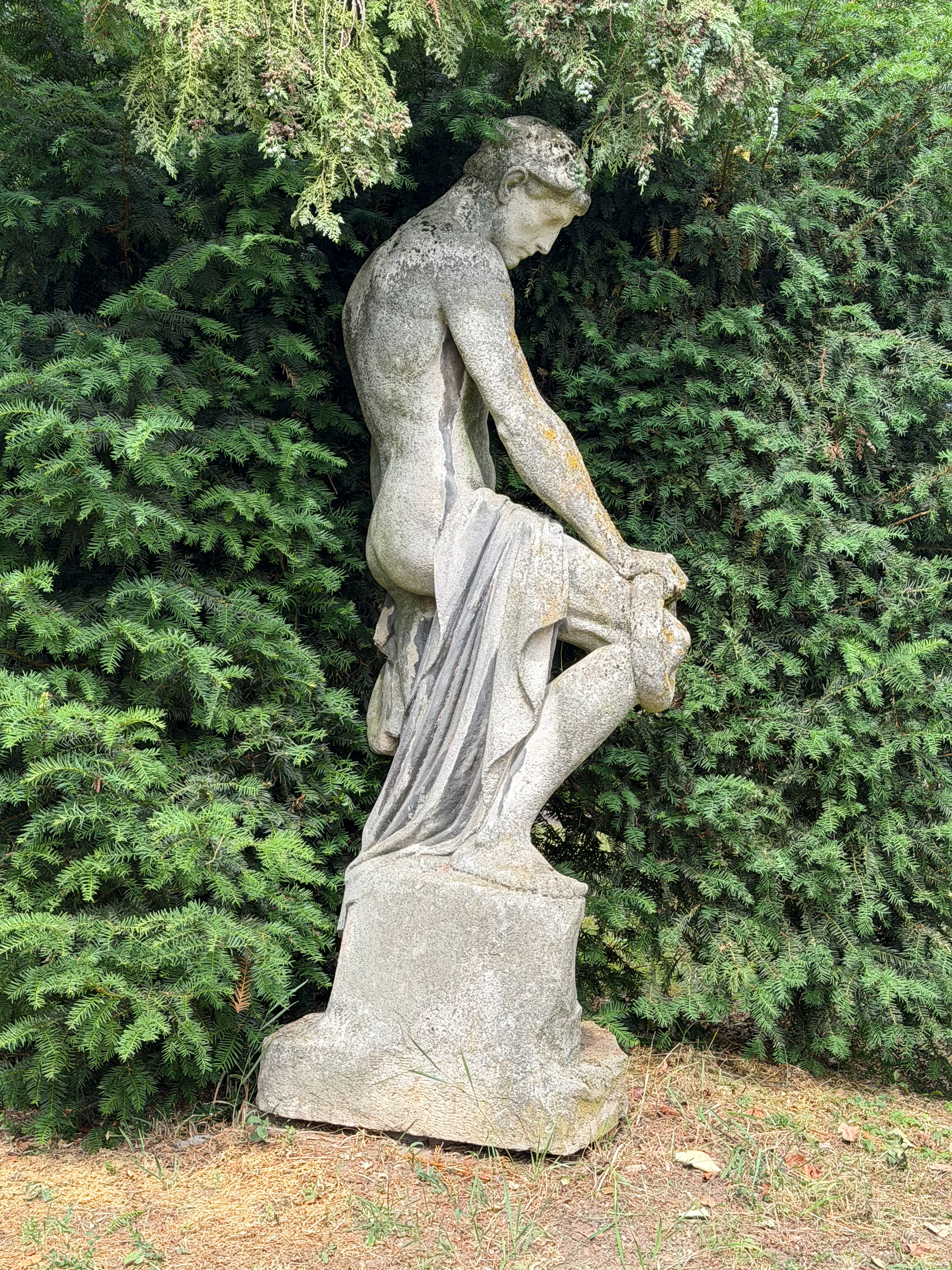 Karl Donndorf, Todesgenius Thanatos, Stuttgart, Pragfriedhof