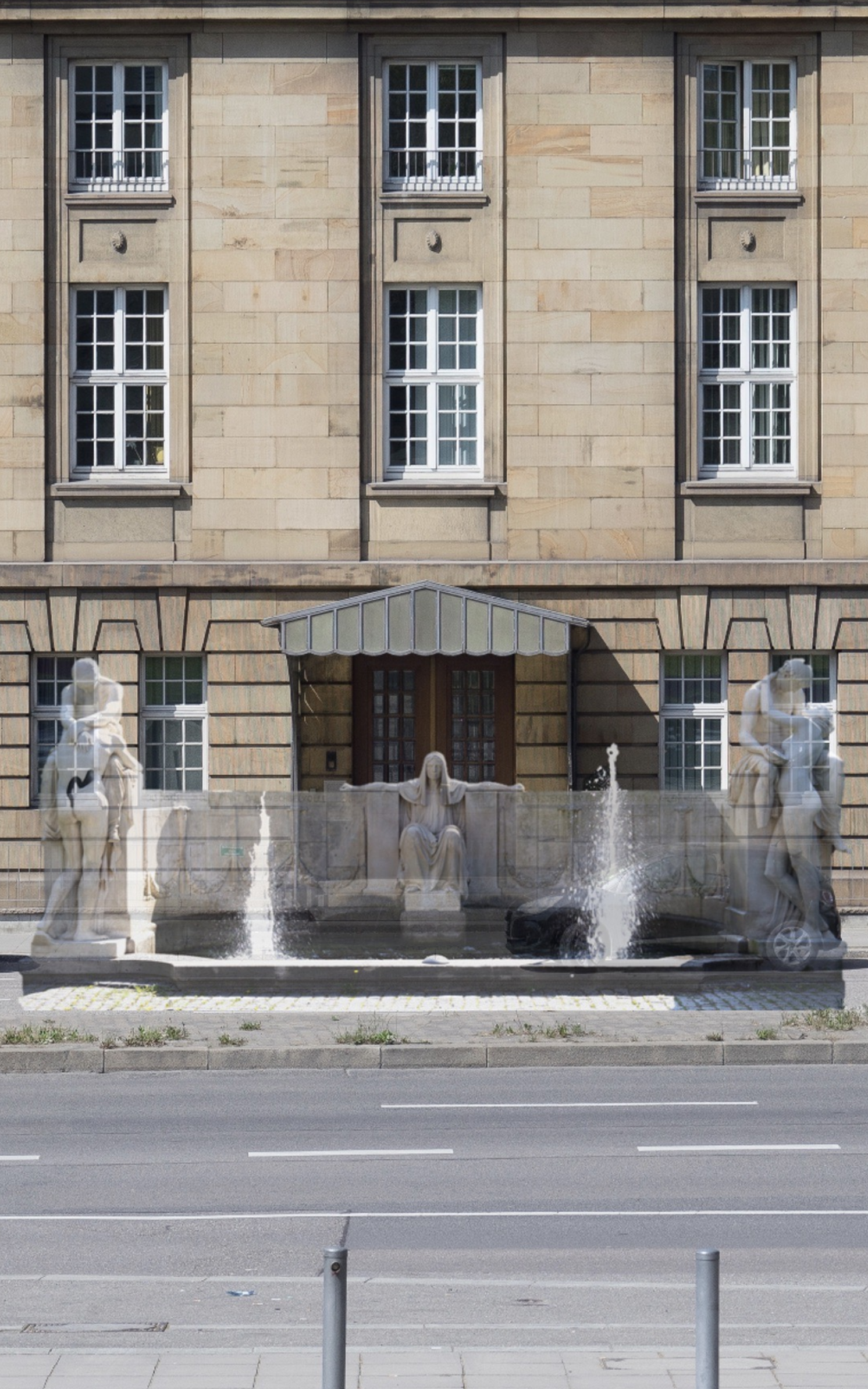 Karl Donndorf, Schicksalsbrunnen: Vision der Versetzung an seinen ursprünglichen Ort